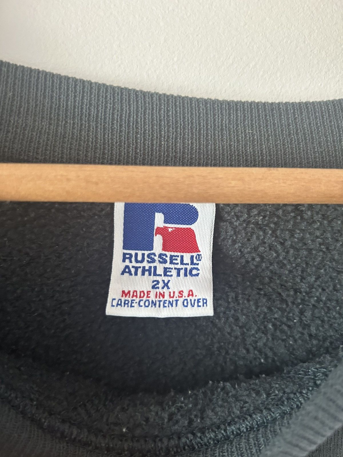 Russell Athletic × Vintage Russel Athletic Blank Crewneck Size US XL / EU 56 / 4 - 2 Thumbnail