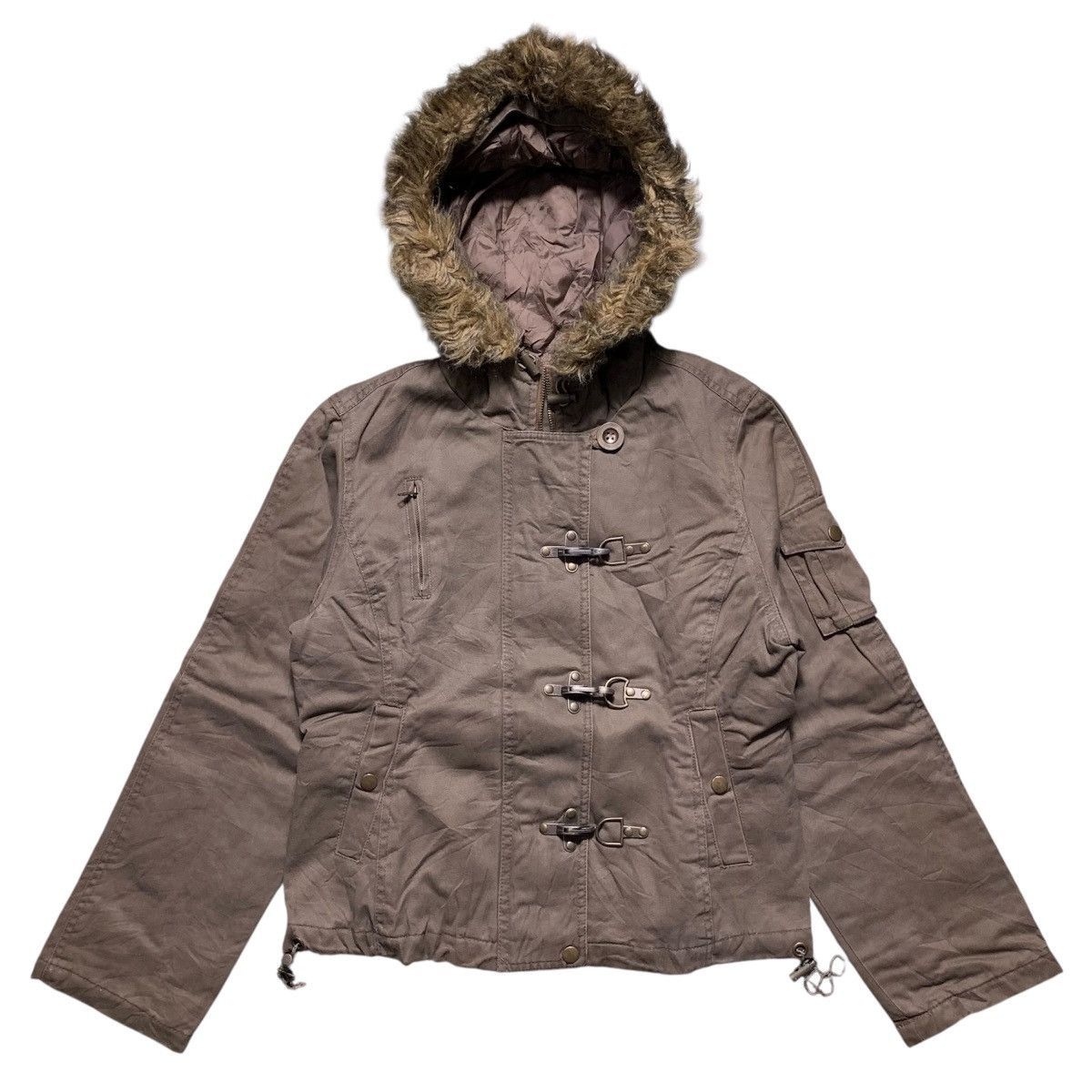 Japanese Brand Colza Military Faux Fur Bondage Lgb Vkei Japanese Brand Size US L / EU 52-54 / 3 - 19 Thumbnail