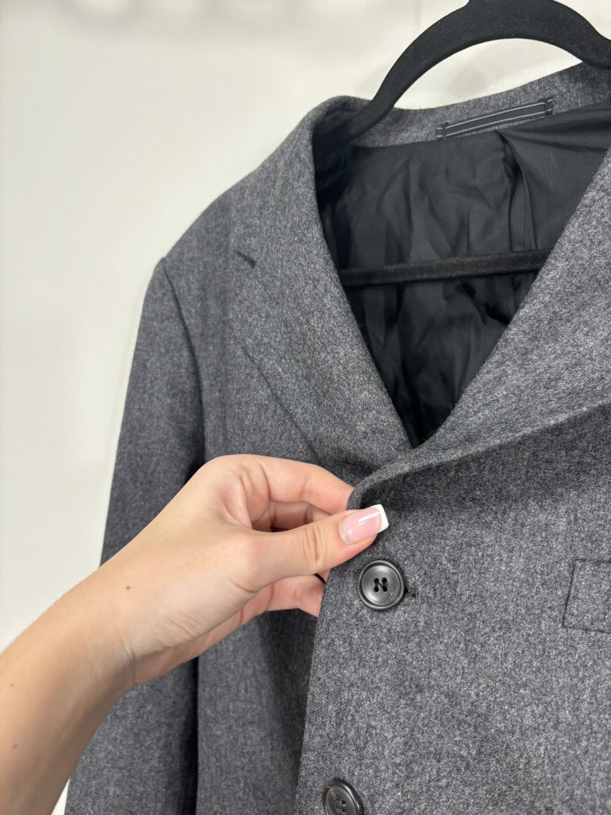 Ermenegildo Zegna Ermenegildo Zegna Soft Men’s 4-Buttons Wool Cashmere Blazer Size 40R - 5 Thumbnail