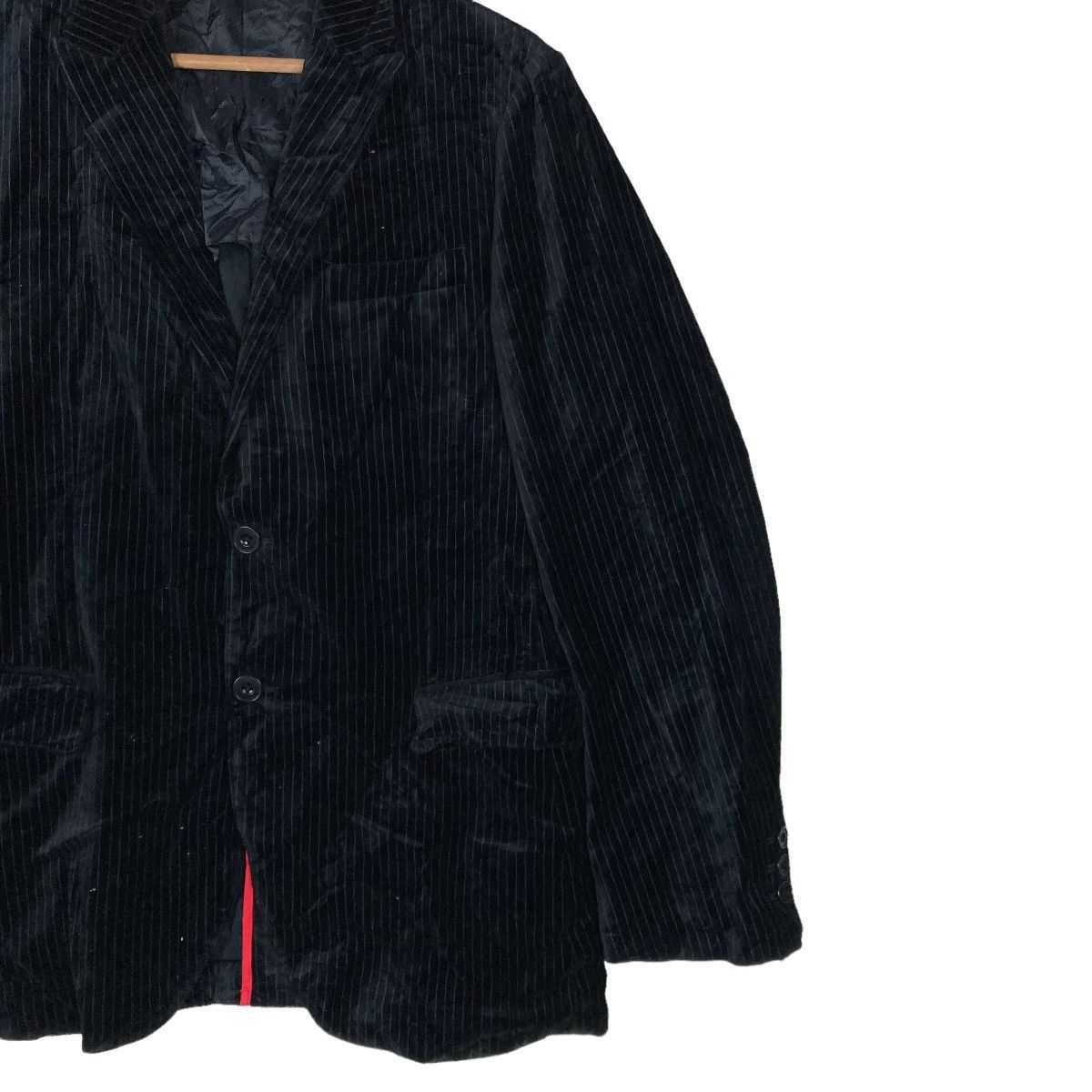 Vintage Vintage Semantic Design Flat Button Corduroy Blazer Jacket Size US L / EU 52-54 / 3 - 3 Thumbnail