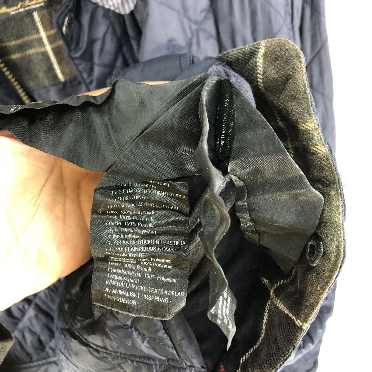 Barbour Vintage Y2K Barbour Classic Tartan Quilted Jacket Size US L / EU 52-54 / 3 - 18 Thumbnail
