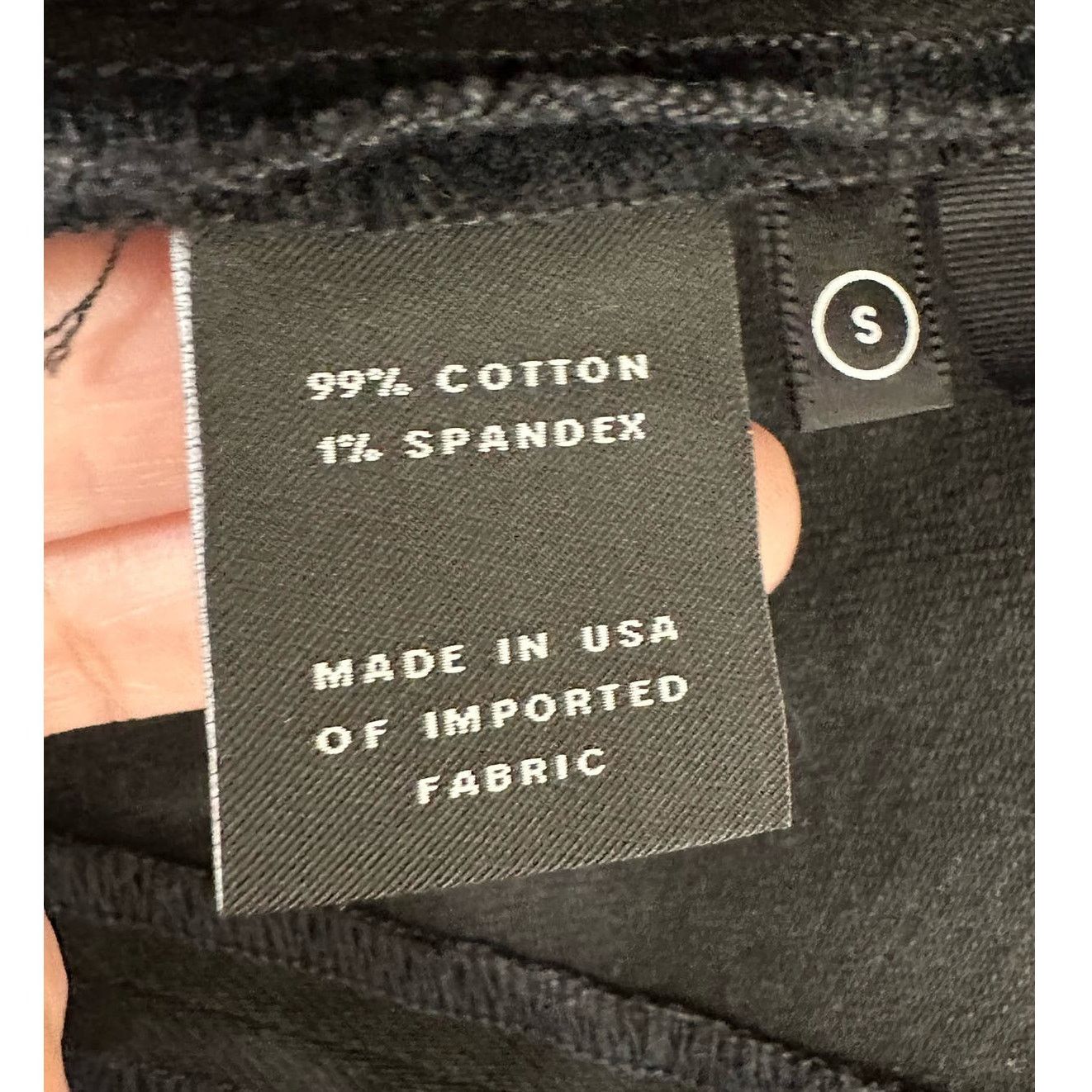 GRLFRND GRLFRND black denim one shoulder crop top size Small Size S / US 4 / IT 40 - 5 Thumbnail