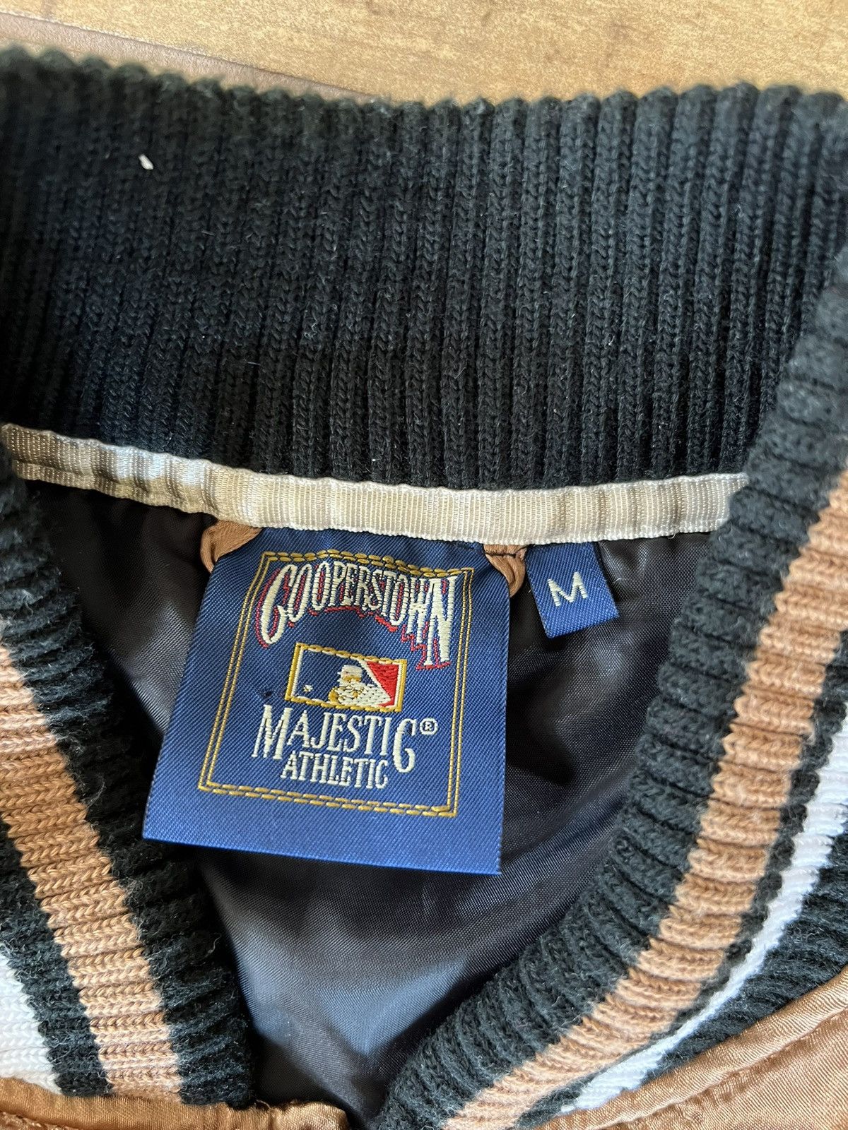 MLB × Majestic × NBA Majestic, mlb chicago gold, vintage kurtka 90s jacket Size US M / EU 48-50 / 2 - 3 Thumbnail