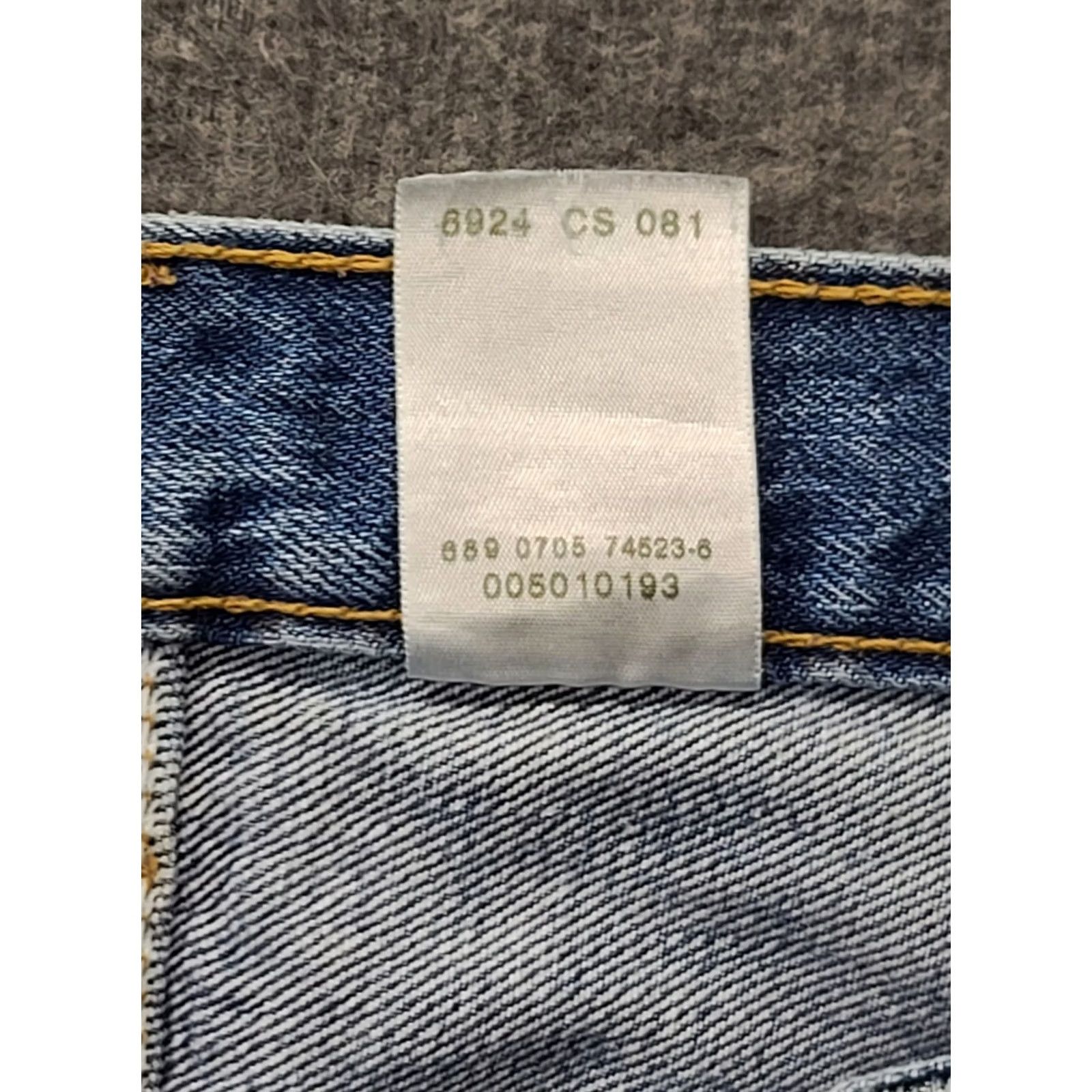 Levi's VINTAGE Levi's 501 XX Original Fit Jeans 34x36 Mens Stonewash Blue Button Fly VTG Size US 34 / EU 50 - 4 Thumbnail