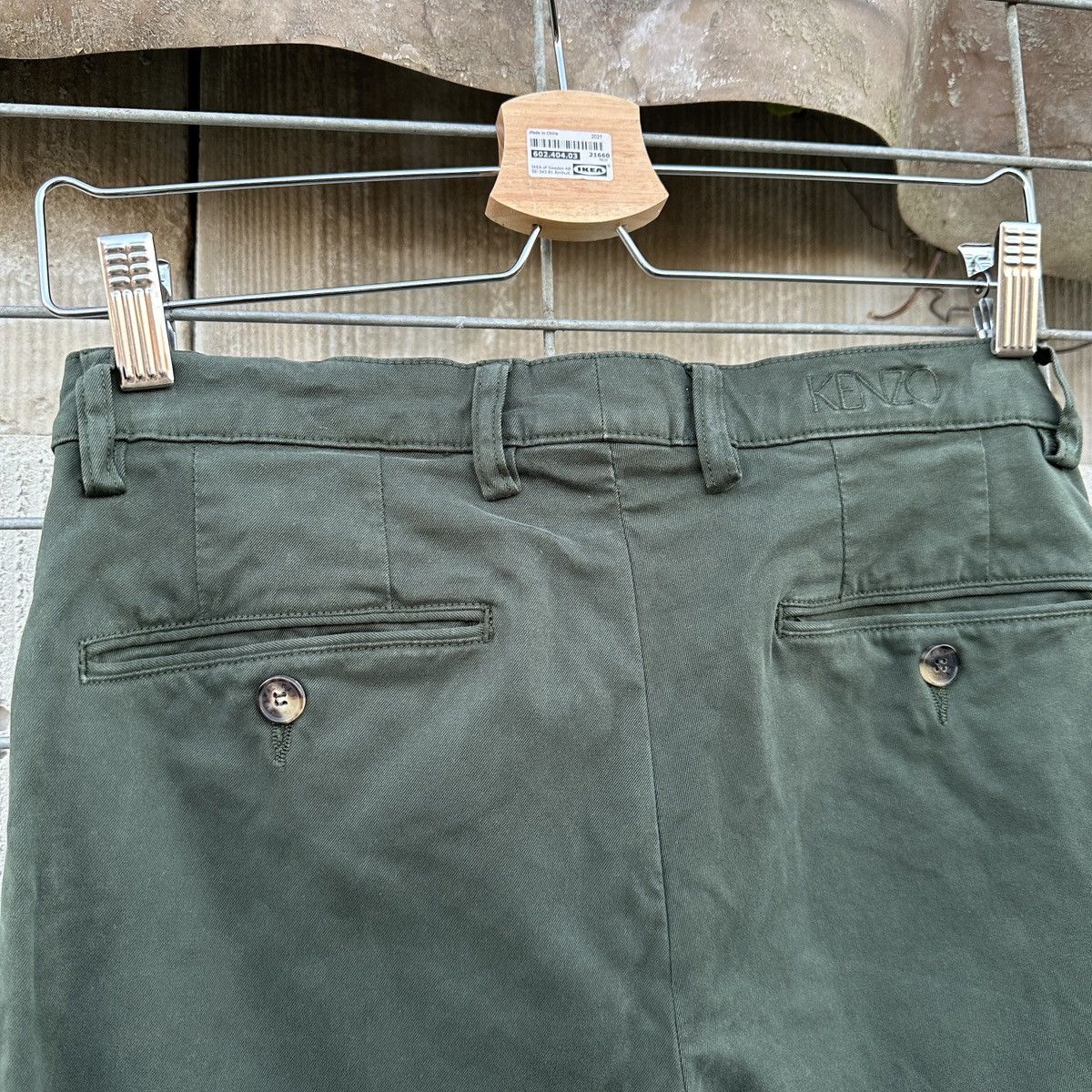 Kenzo Women’s Kenzo Chino Pants Trousers 28 Size 28" / US 6 / IT 42 - 3 Thumbnail