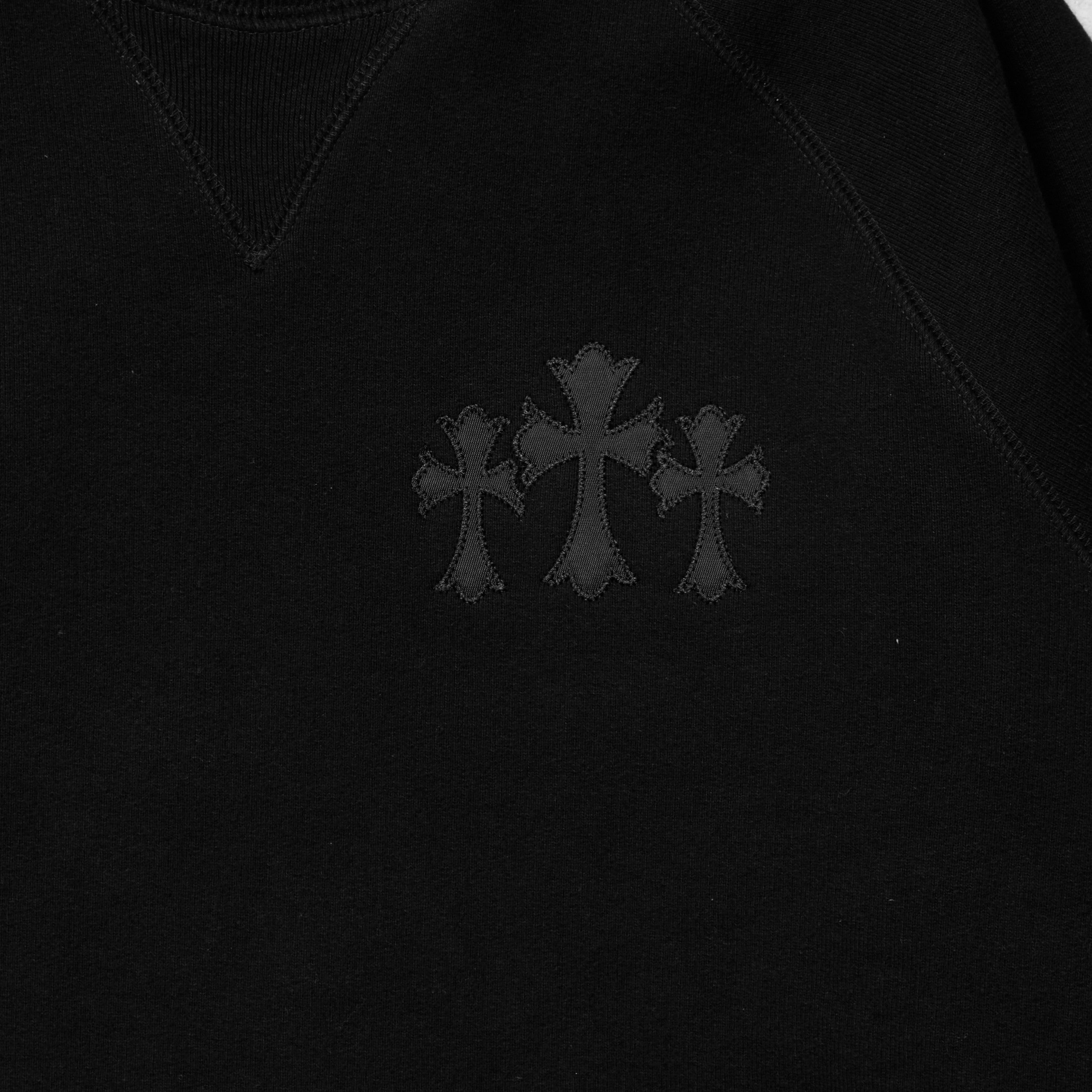 Chrome Hearts CHROME HEARTS Blind Spot Black Tripple Cross Sweater BLACK Size US L / EU 52-54 / 3 - 4 Thumbnail