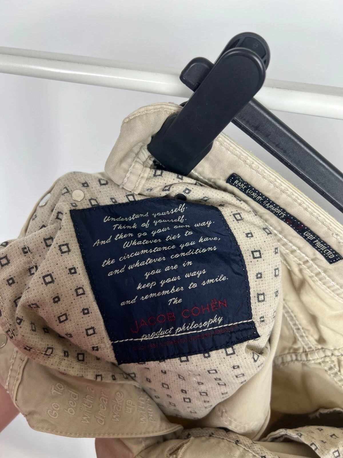 Jacob Cohen Jacob Cohen Beige Casual Handmade Italian Tailored Jeans Size US 30 / EU 46 - 10 Thumbnail