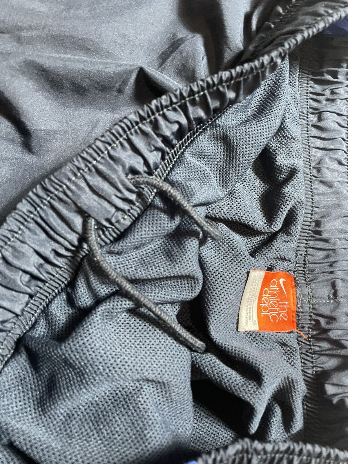 Nike × Vintage Vintage Nike Nylon Shorts Drill Y2K Swoosh Size US 34 / EU 50 - 7 Thumbnail