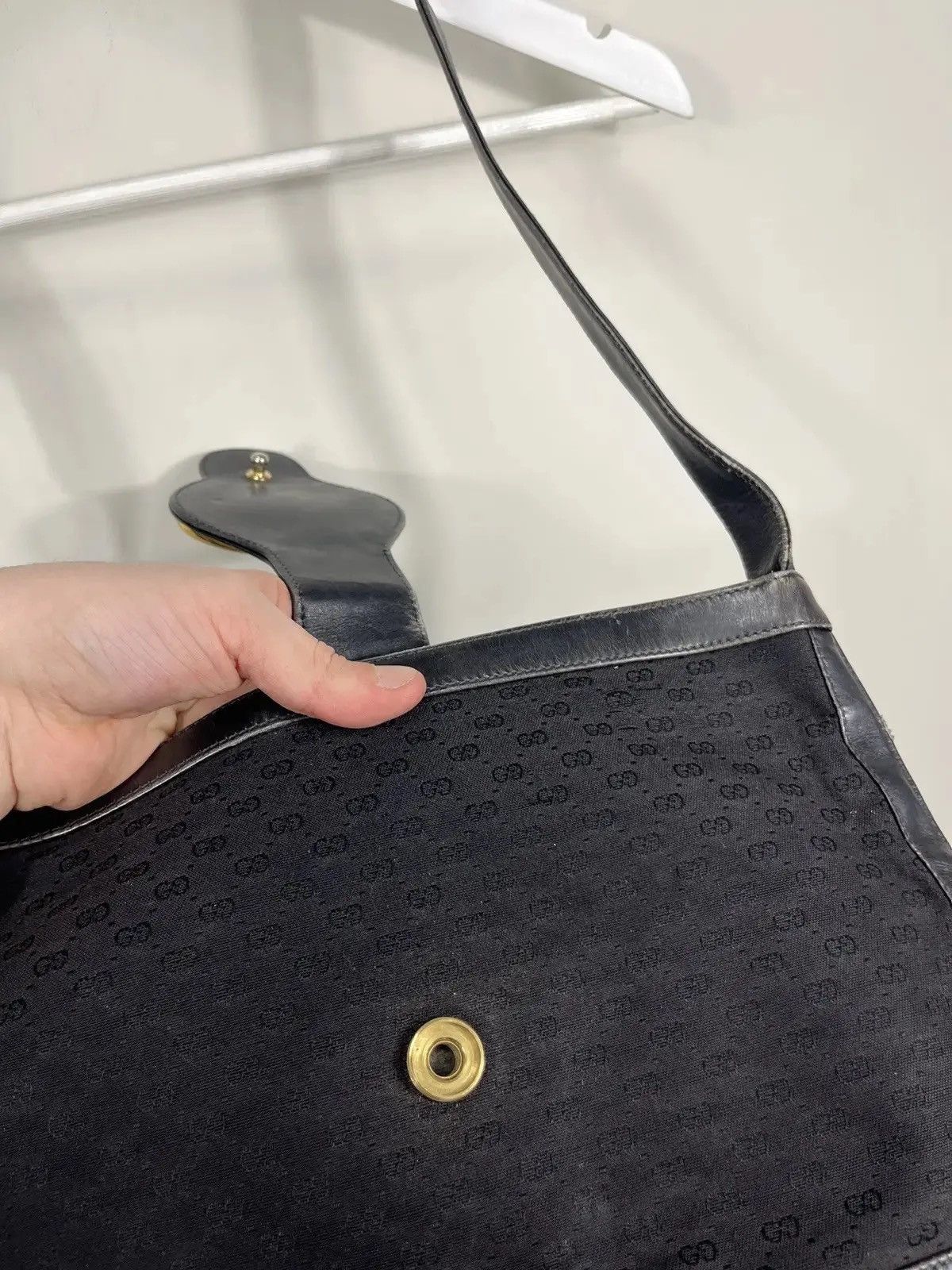 Gucci Vintage Gucci GG Plus Rare Monogram Shoulder Bag Size ONE SIZE - 11 Thumbnail