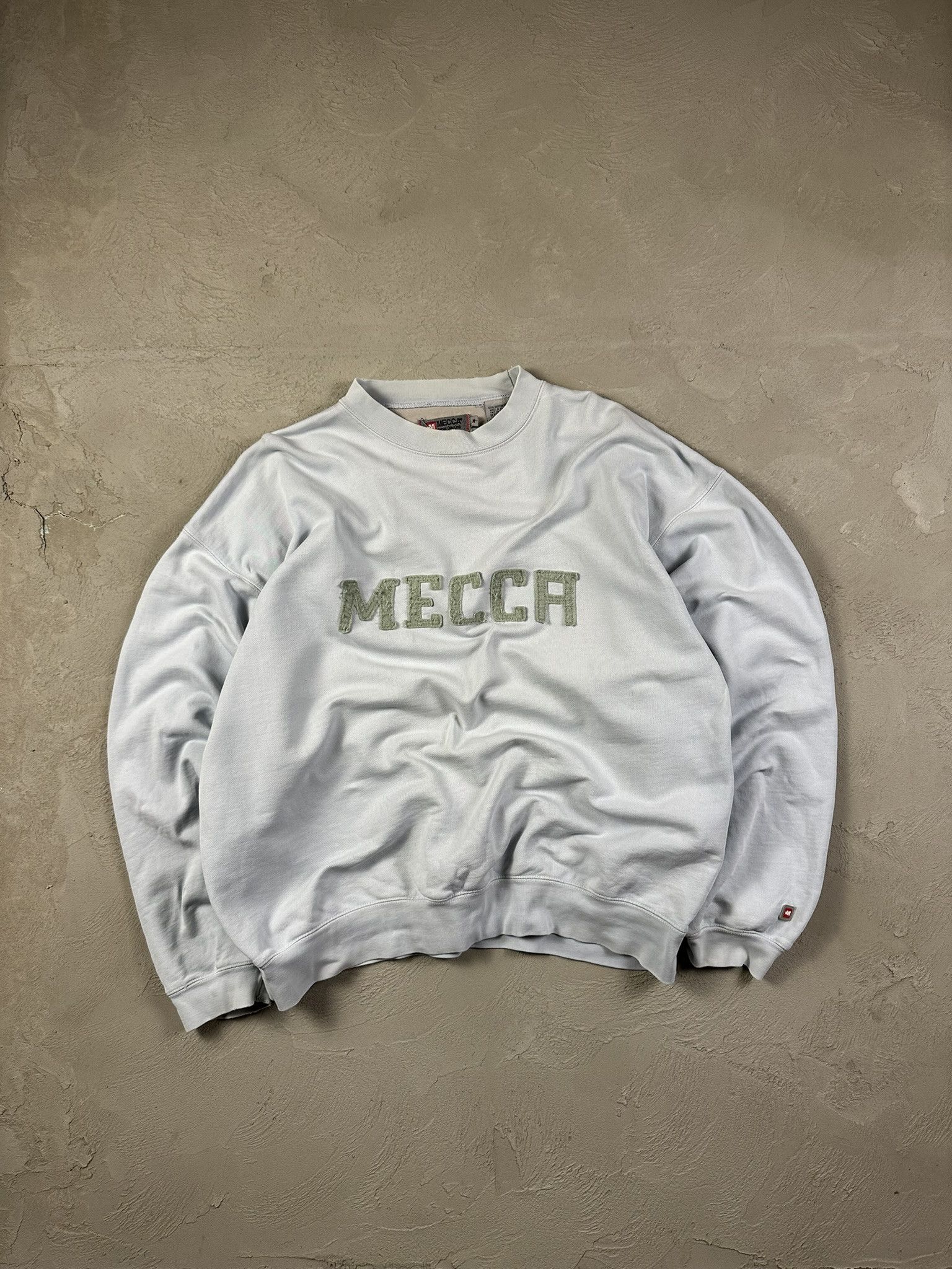 Mecca 2000s Mecca Hiphop Logo Spellout Boxy Crewneck Size US M / EU 48-50 / 2 - 1 Thumbnail