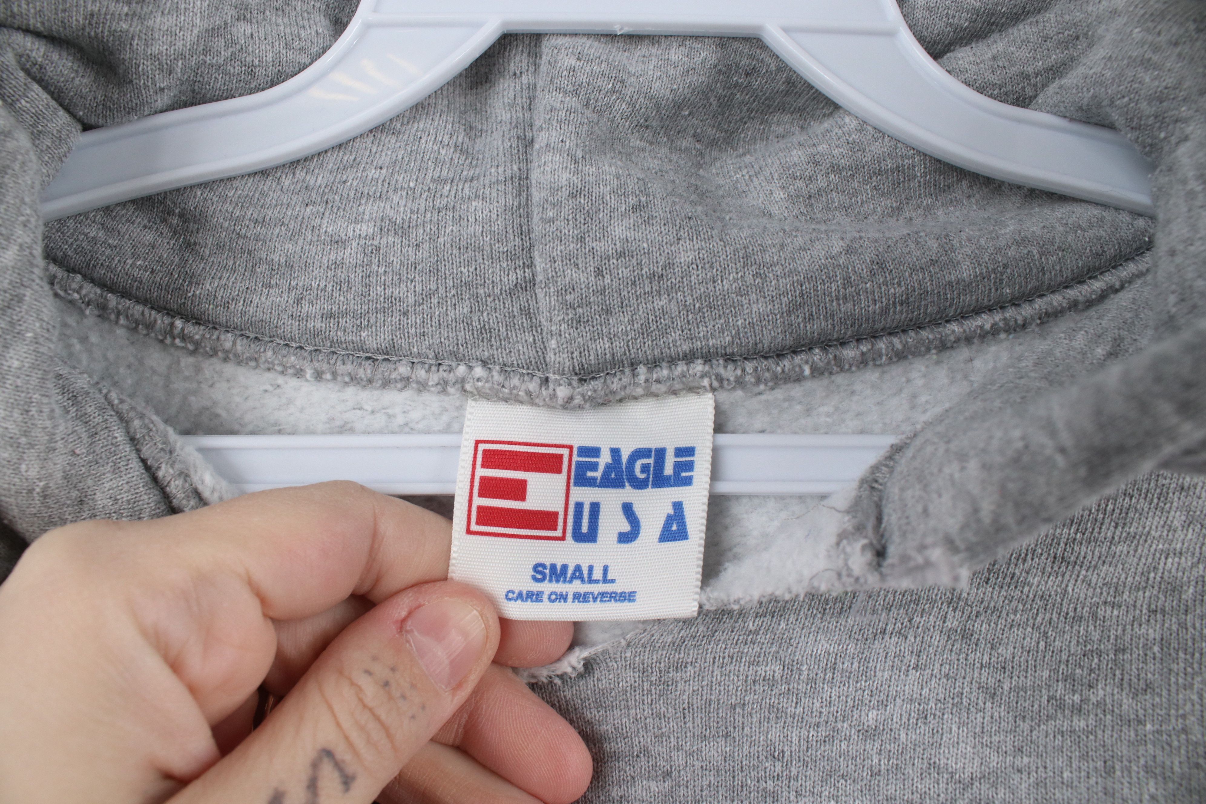 Vintage Vintage 90s General Motors UAW Hoodie Sweatshirt Gray USA Size US S / EU 44-46 / 1 - 4 Thumbnail