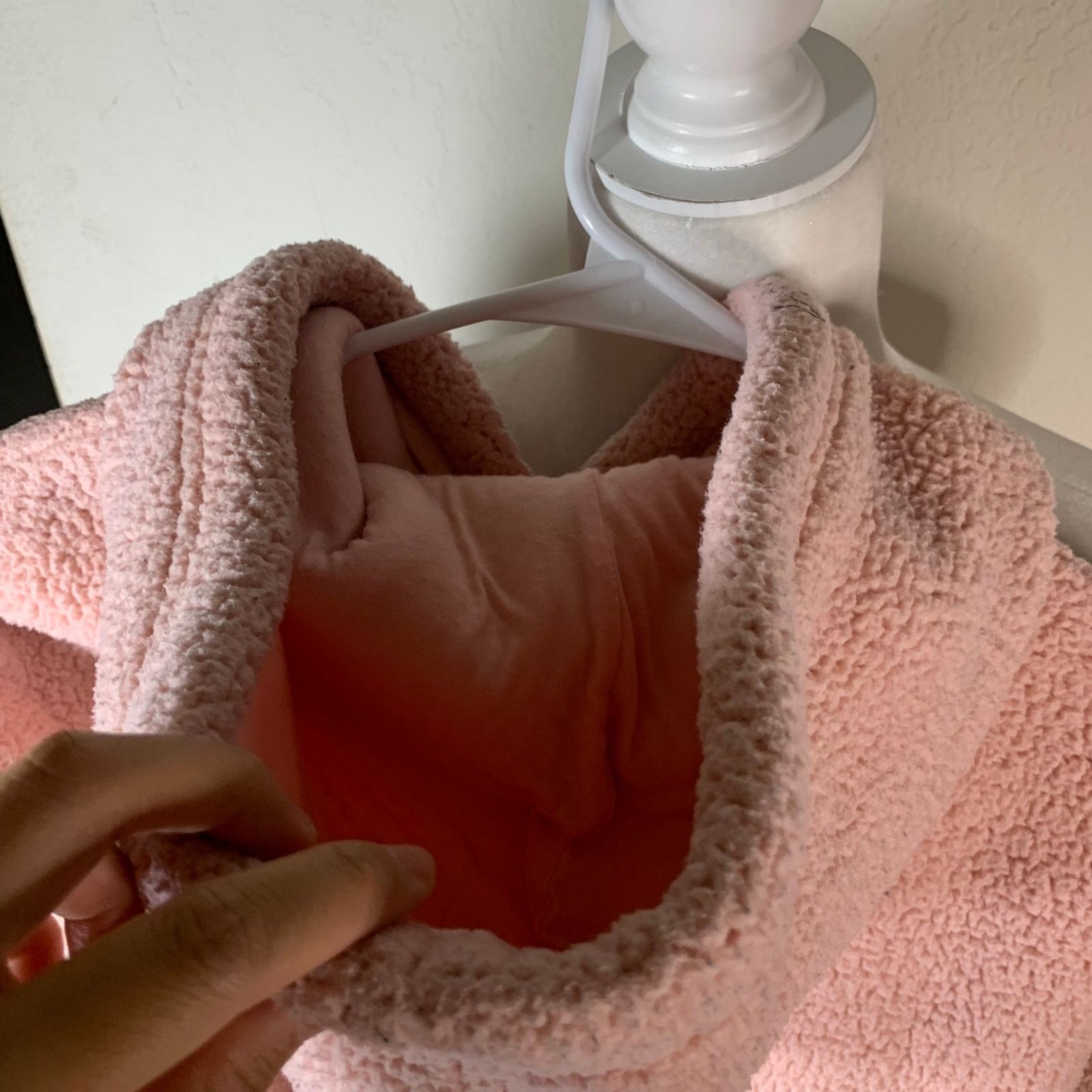 Fila FILA Pink Sherpa Pullover Women’s Hoodie Size S Size S / US 4 / IT 40 - 6 Thumbnail