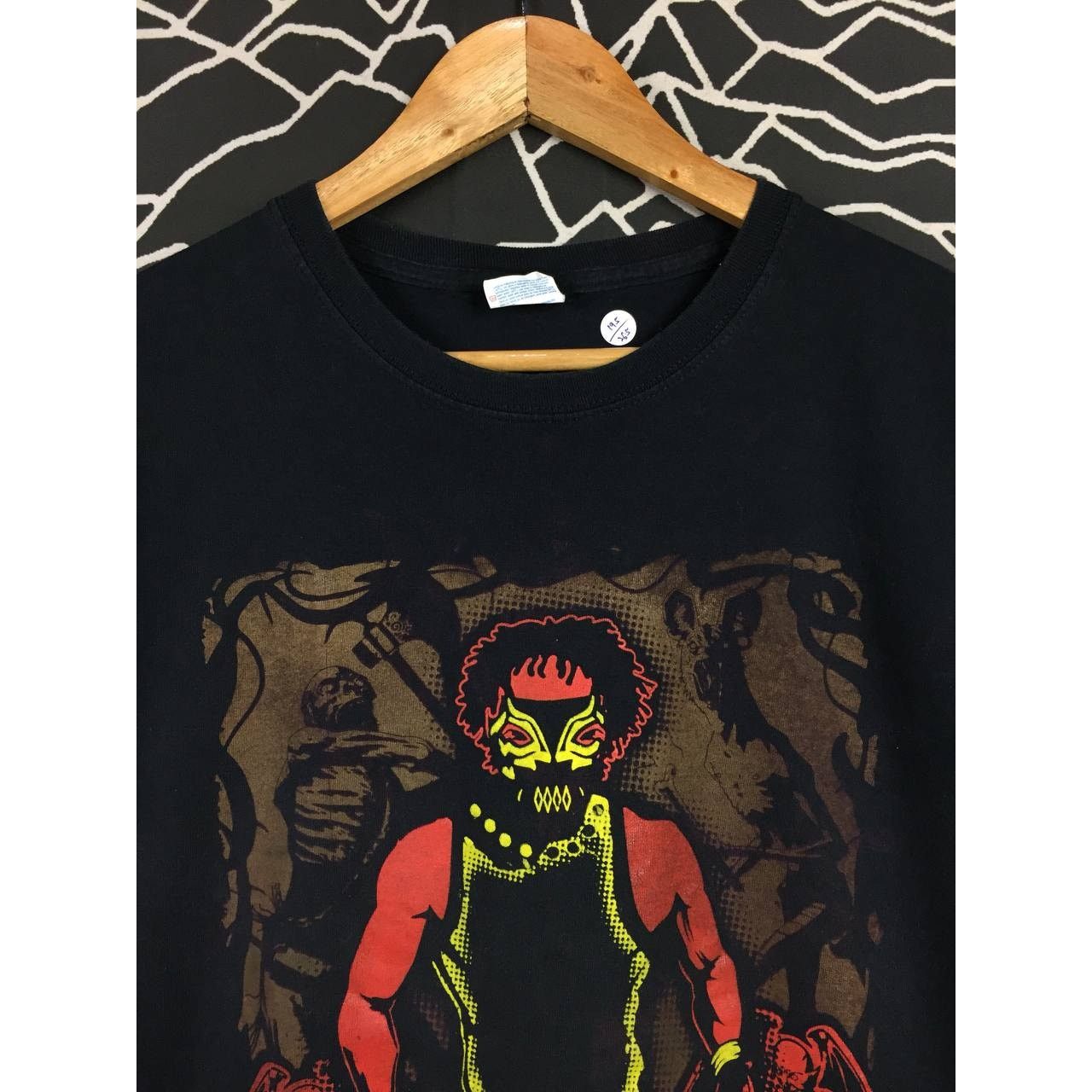 Mexicana × Vintage × WWE Vtg Mexican Wrestlers Prince Of Darkness P.O.D Wrestling Tee Size US M / EU 48-50 / 2 - 3 Thumbnail