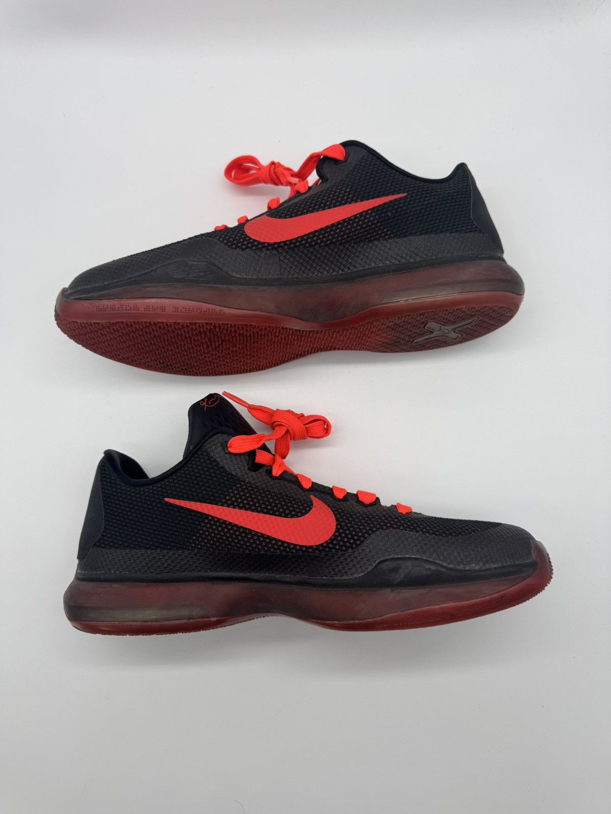 Nike Nike Kobe 10 GS Bright Crimson Black Red Youth Size 7 (7Y) Size US 7 / EU 40 - 3 Thumbnail