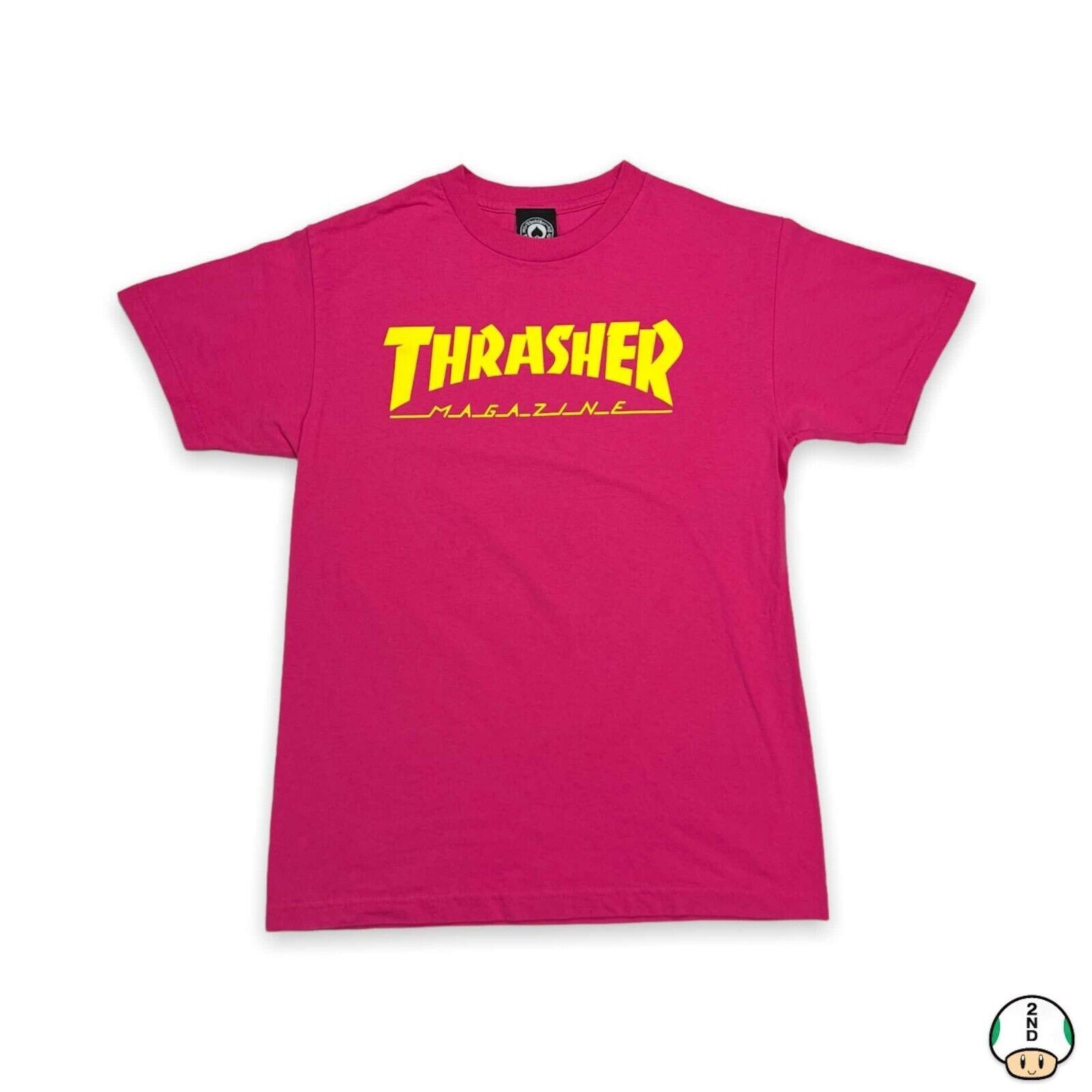 Thrasher × Vintage Thrasher Magazine T Shirt Skateboard Flame Spell Out Tee Size US M / EU 48-50 / 2 - 1 Thumbnail