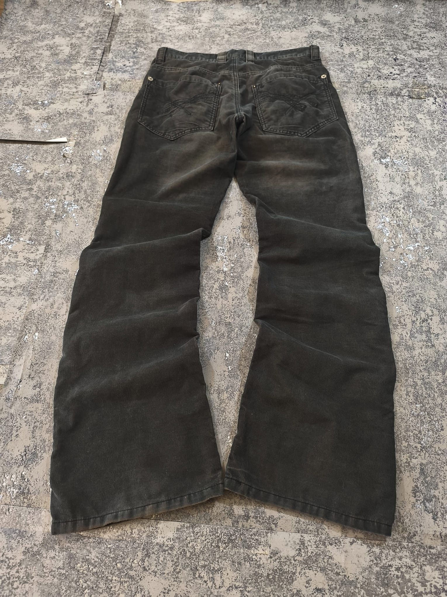 Other insane faded corduroy fishbone bootcut flares Size 31" - 5 Thumbnail