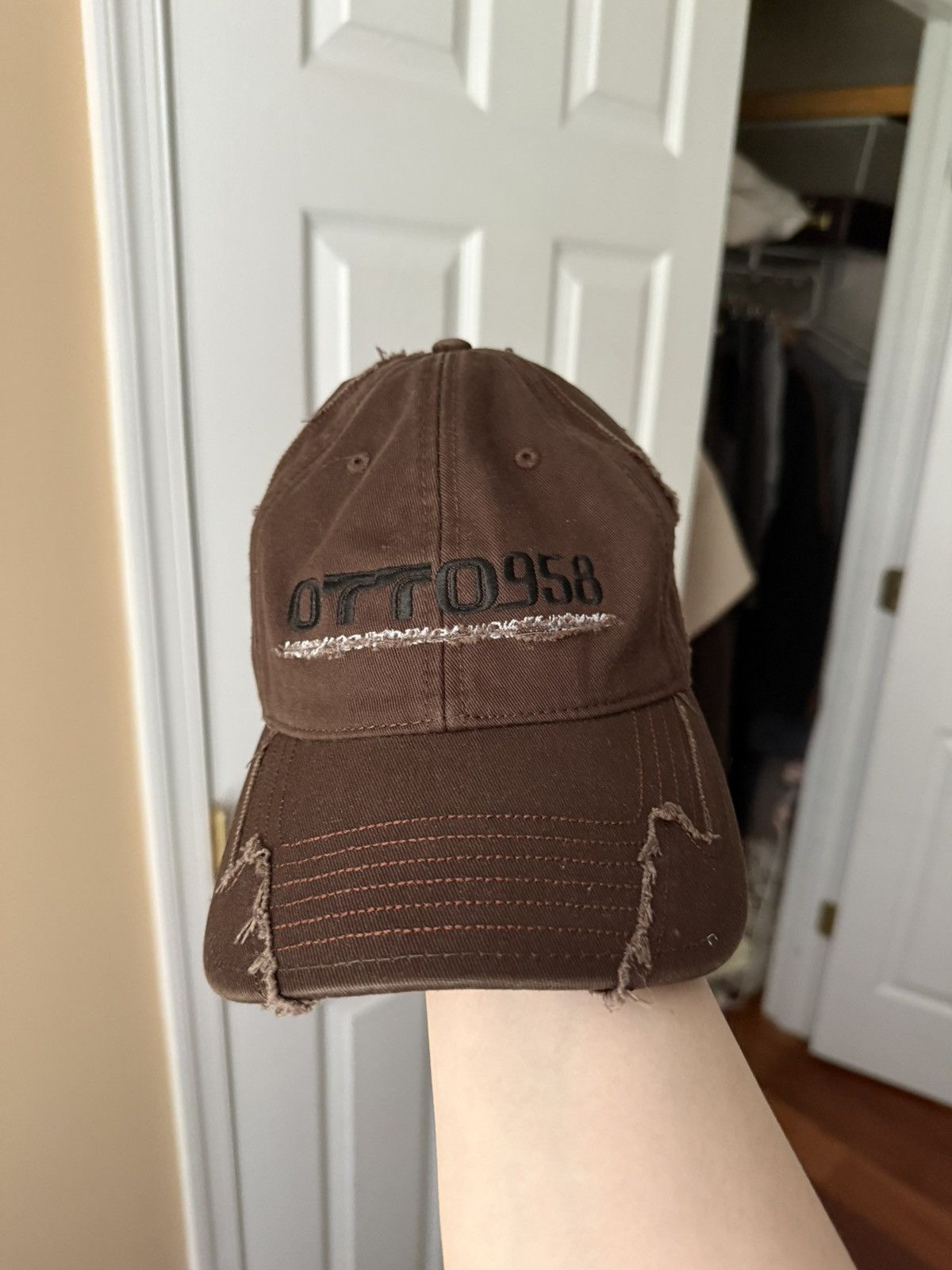 Kiko Kostadinov Otto958 x Fifth General Store Hat Brown Size ONE SIZE - 2 Thumbnail