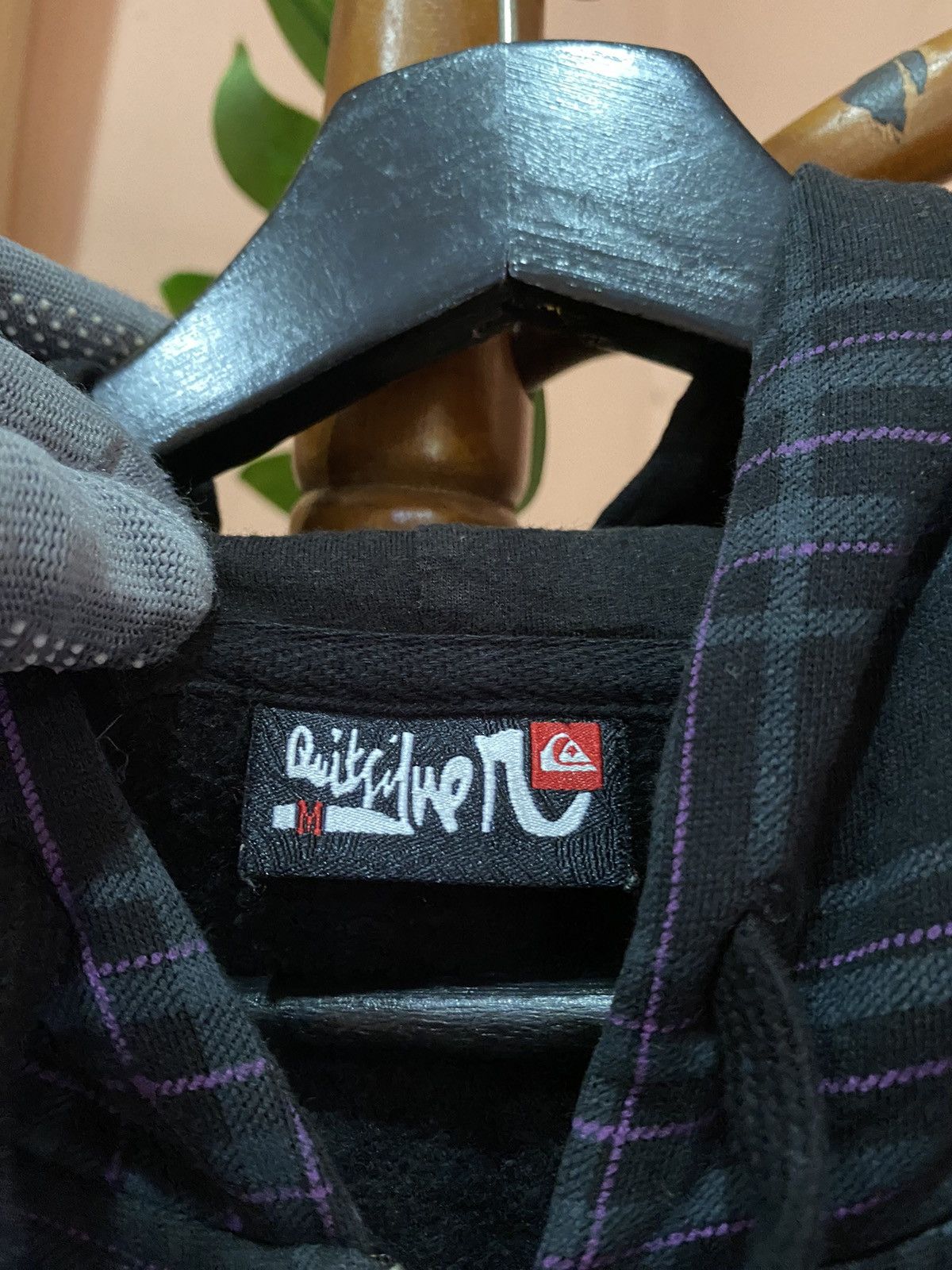 Quiksilver QUICKSILVER PLAID HOODIE Size US M / EU 48-50 / 2 - 6 Thumbnail