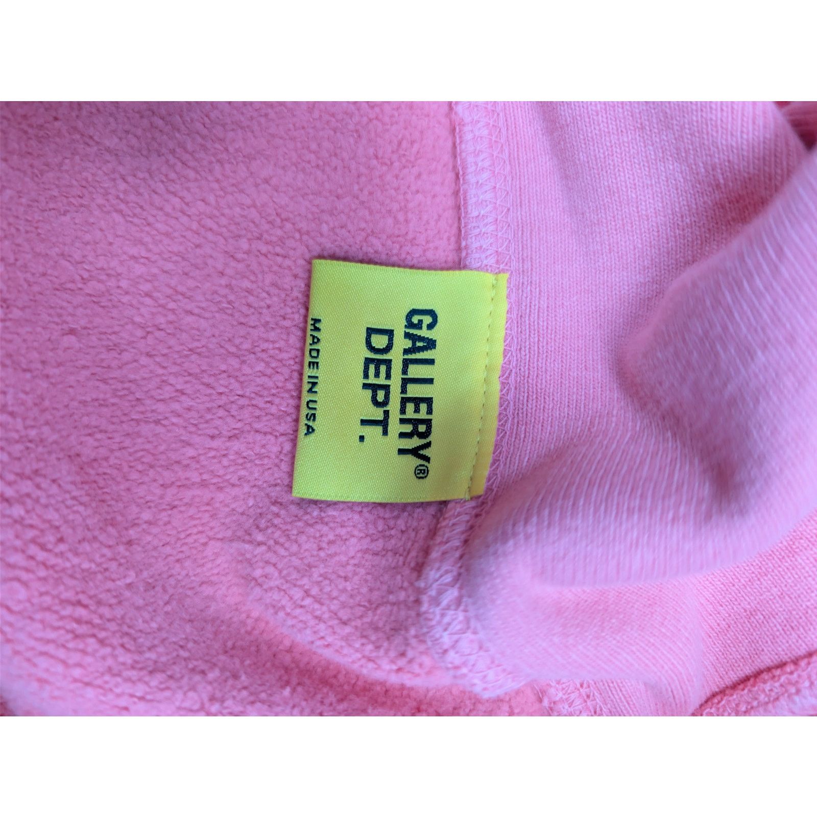 Gallery Dept. o1rshd1 Sweater Dept Logo Hoodie in Flo Pink Size US XXL / EU 58 / 5 - 17 Thumbnail