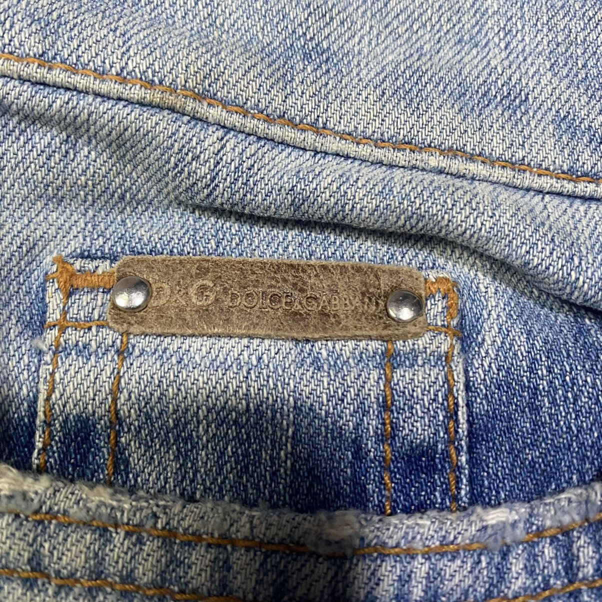 Dolce & Gabbana × Jean Dolce & Gabbana Distressed Bootcut Jeans Size 26" / US 2 / IT 38 - 11 Thumbnail