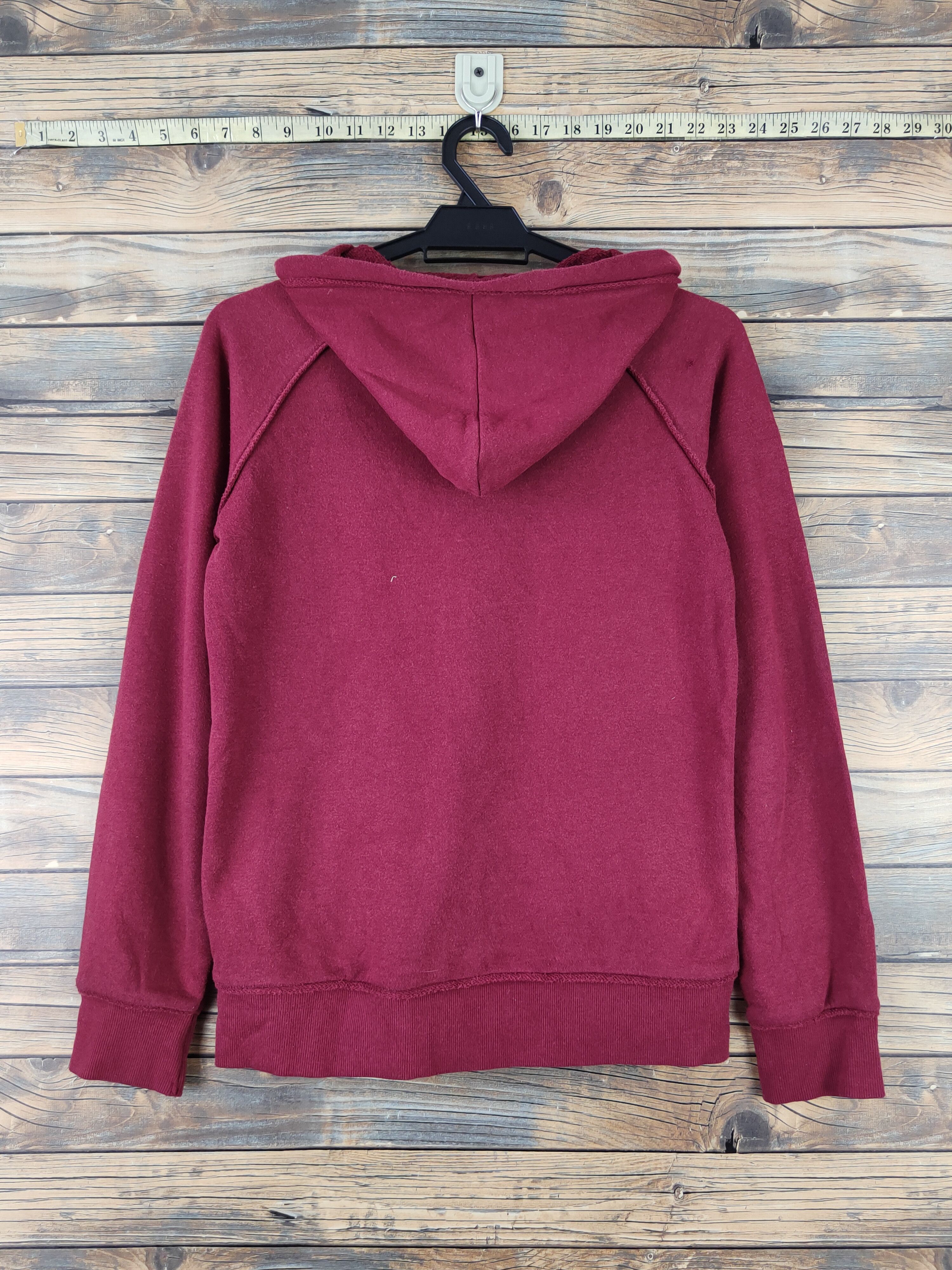 Vintage DL Caperdoni Maroon Hoodie Sweatshirts #548 Size M / US 6-8 / IT 42-44 - 8 Thumbnail