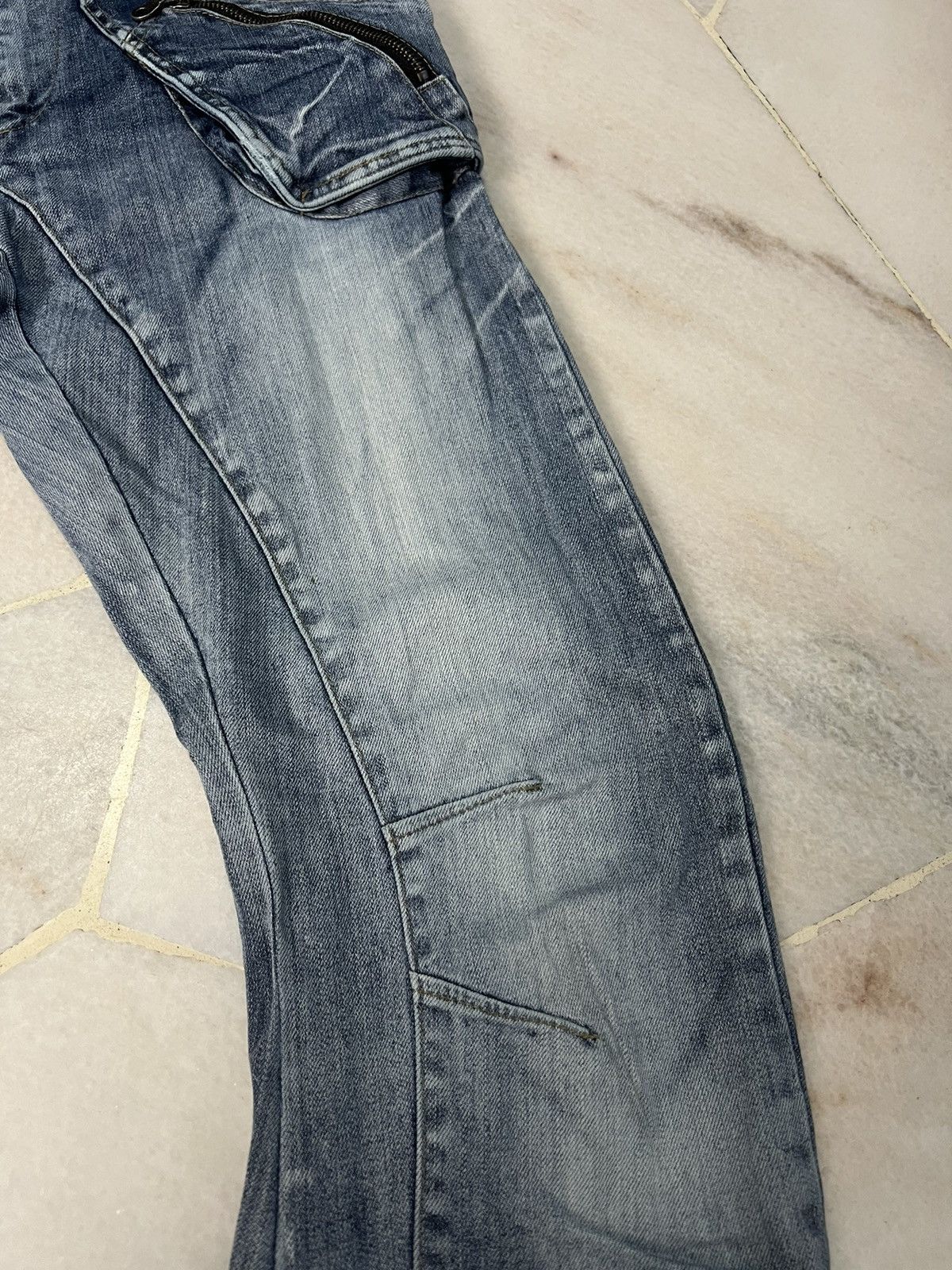 PPFM PPFM CURVED PUNK JEANS Size US 30 / EU 46 - 6 Thumbnail