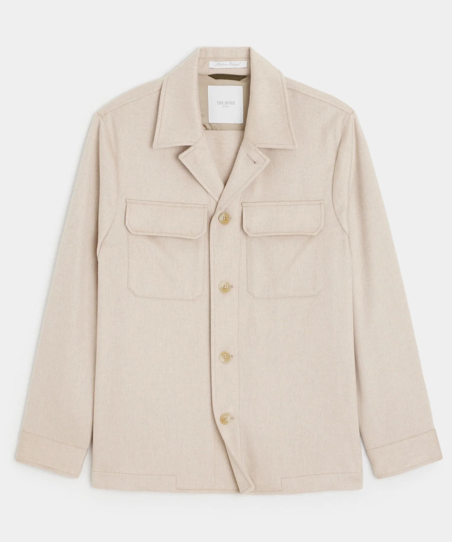 Todd Snyder Pure Cashmere Shirt Jacket Size US M / EU 48-50 / 2 - 5 Thumbnail