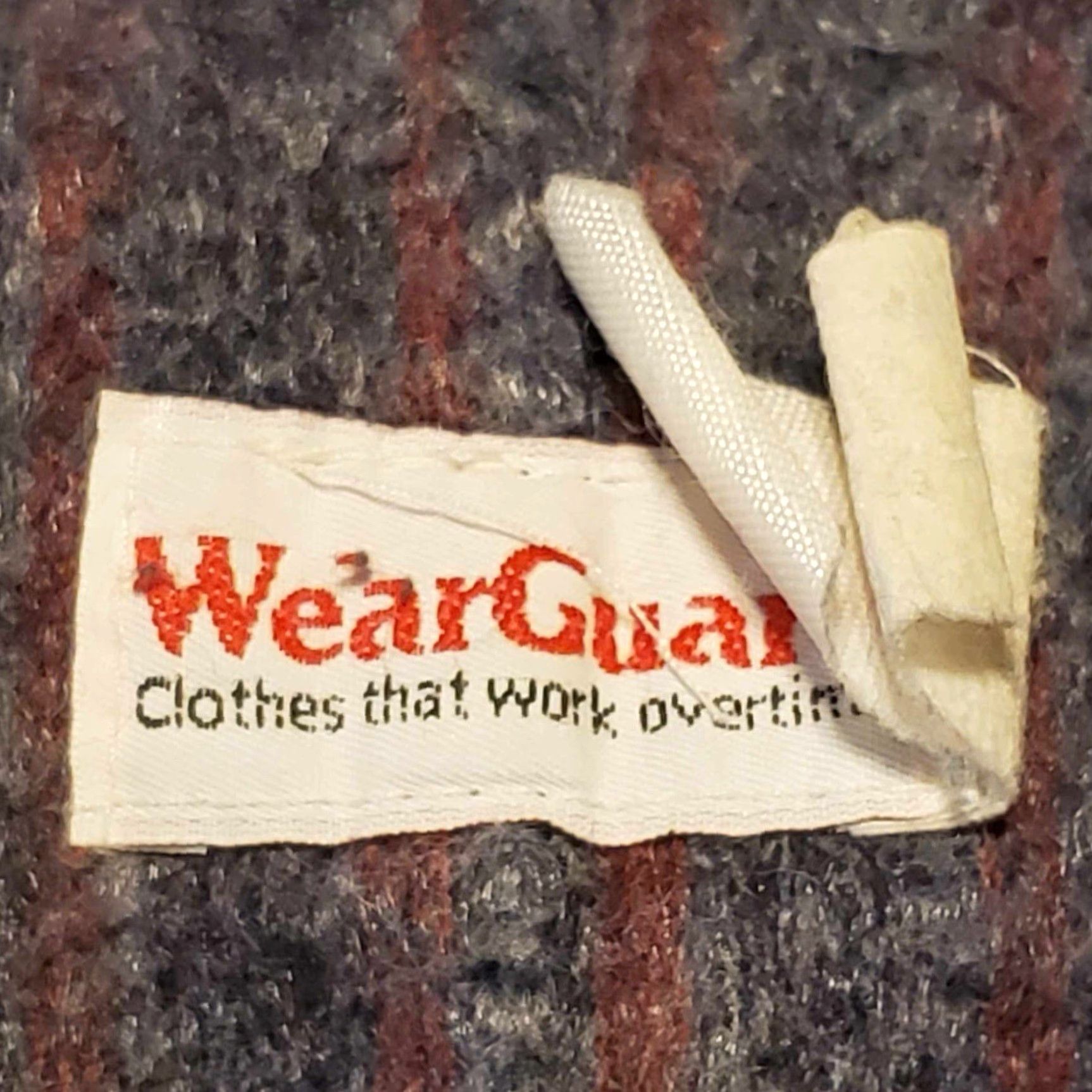 Vintage VINTAGE WearGuard Jacket Coat Canvas Work Mid-Length Blue Denim Lined Zip Men M Regular Blanket Lined USA Rough Work Coat Vintage WearGuard Size US M / EU 48-50 / 2 - 2 Thumbnail