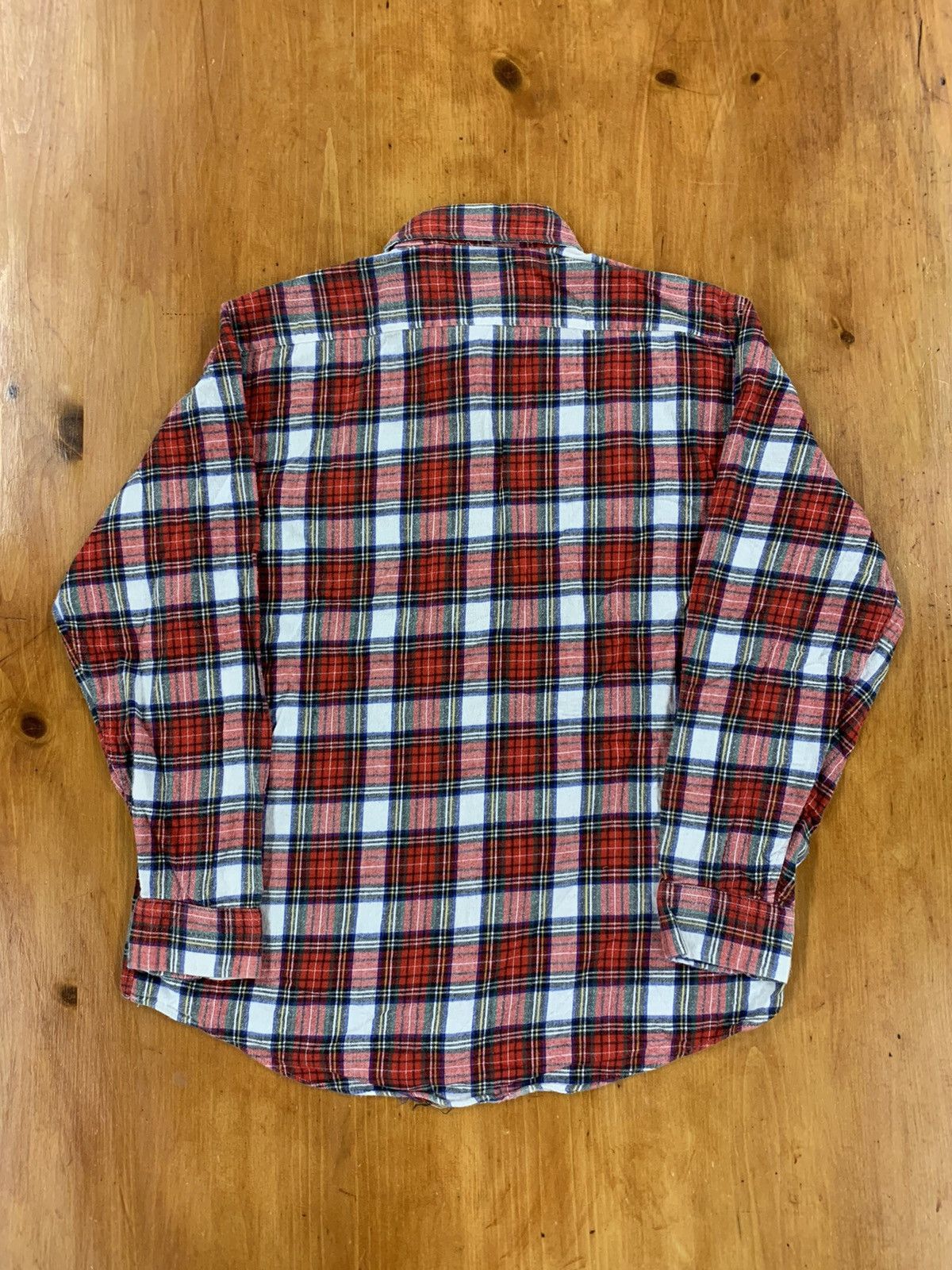 Eddie Bauer × Vintage Vintage 1990s Eddie Bauer Plaid Check Shirt Size US L / EU 52-54 / 3 - 1 Thumbnail