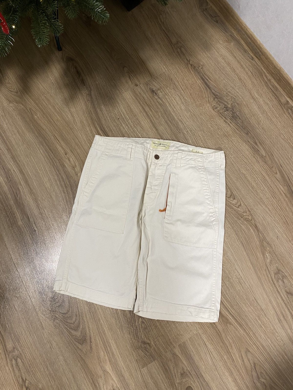 Denim & Supply Ralph Lauren Ideal Zip Shorts Size: 33