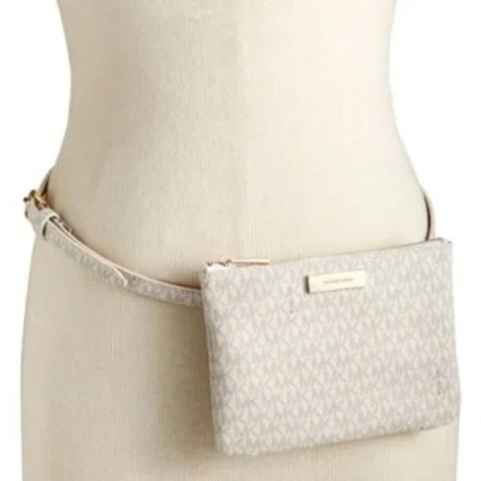Michael Kors MICHAEL KORS Split Colorblock Envelope Adjustable Belt Bag Size ONE SIZE - 6 Thumbnail