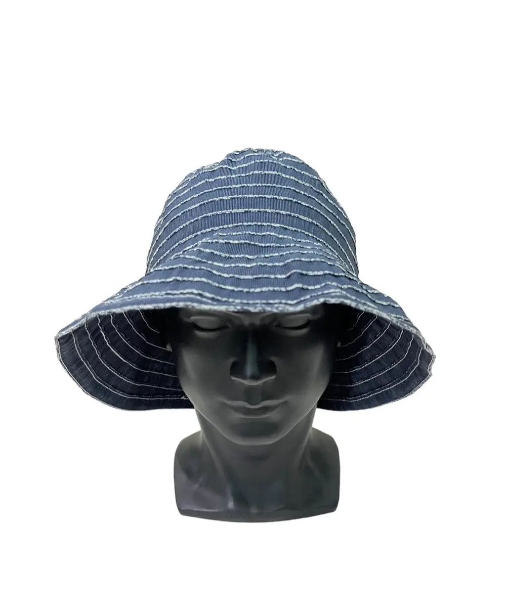 Courreges Corruges Patchwork Design Bucket Hat Size ONE SIZE - 1 Thumbnail
