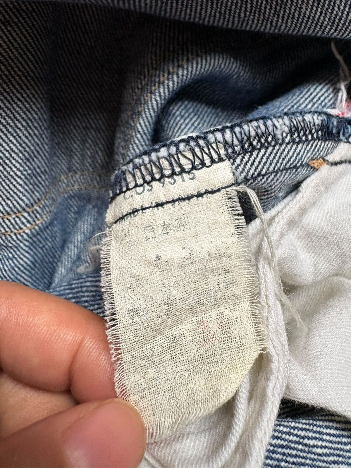 Japanese Brand Vintage Japanese Gowest Selvedge Mud Wash Loose Baggy Jean Size US 34 / EU 50 - 11 Thumbnail