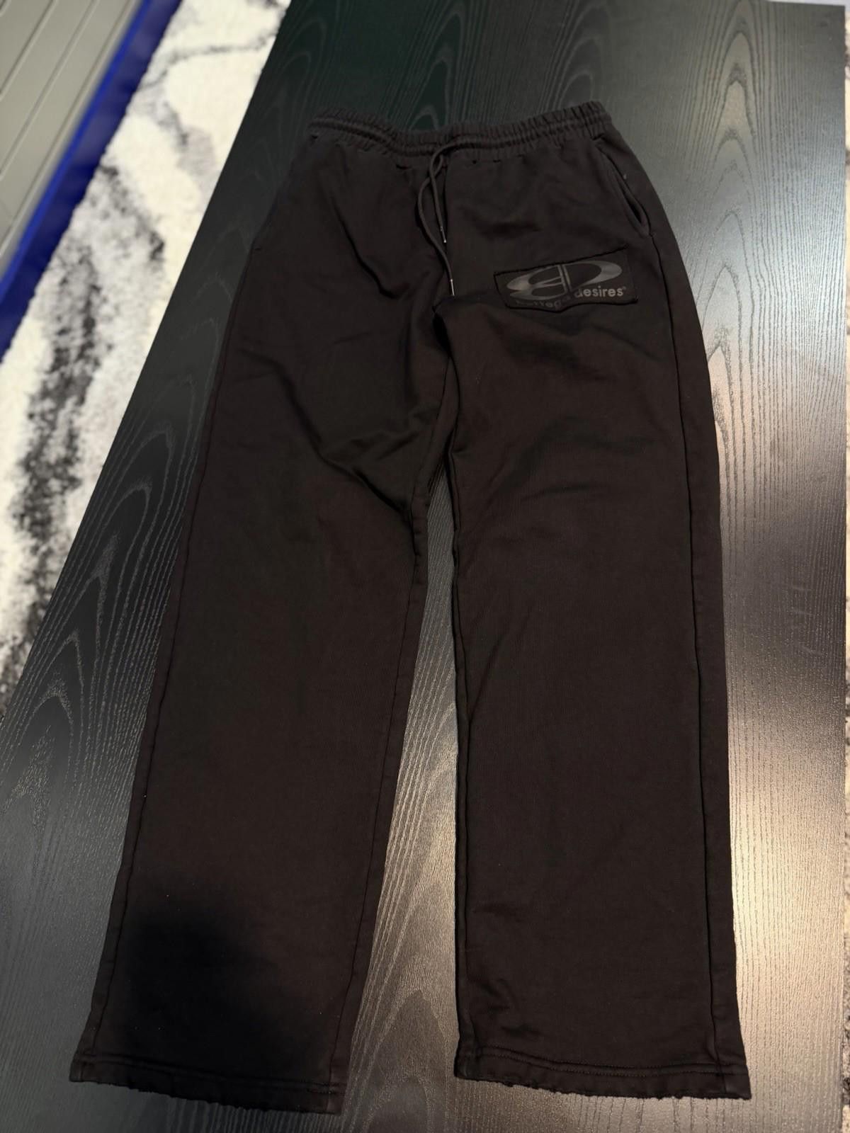 Bottega Veneta Bottega Desires Men’s Size Medium Sweatpants Black Size US 32 / EU 48 - 1 Thumbnail