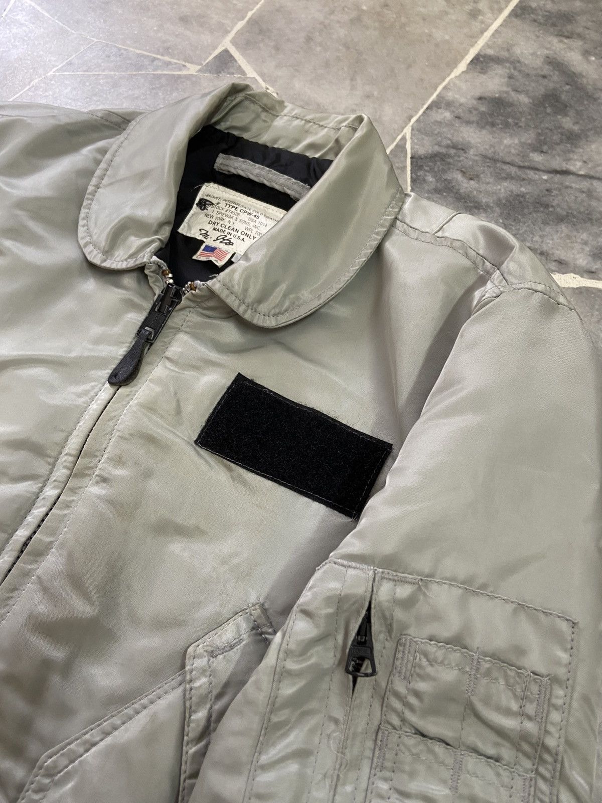 I. Spiewak And Sons Spiewak CPW-45 Flight Bomber Jacket Made in USA Size Medium Size US M / EU 48-50 / 2 - 3 Thumbnail