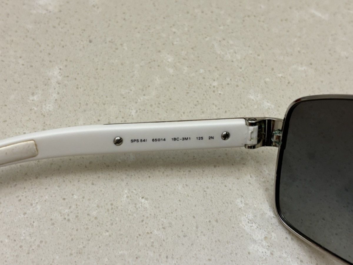 Prada Prada Linea Rossa PS54IS Rectangle Sunglasses White Size ONE SIZE - 4 Thumbnail