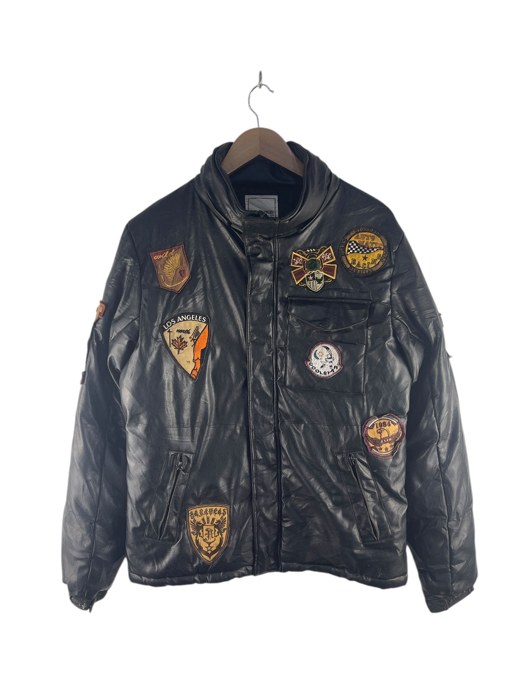 Japanese Brand Vintage Clone Devgru Leather Jacket Size US M / EU 48-50 / 2 - 1 Thumbnail