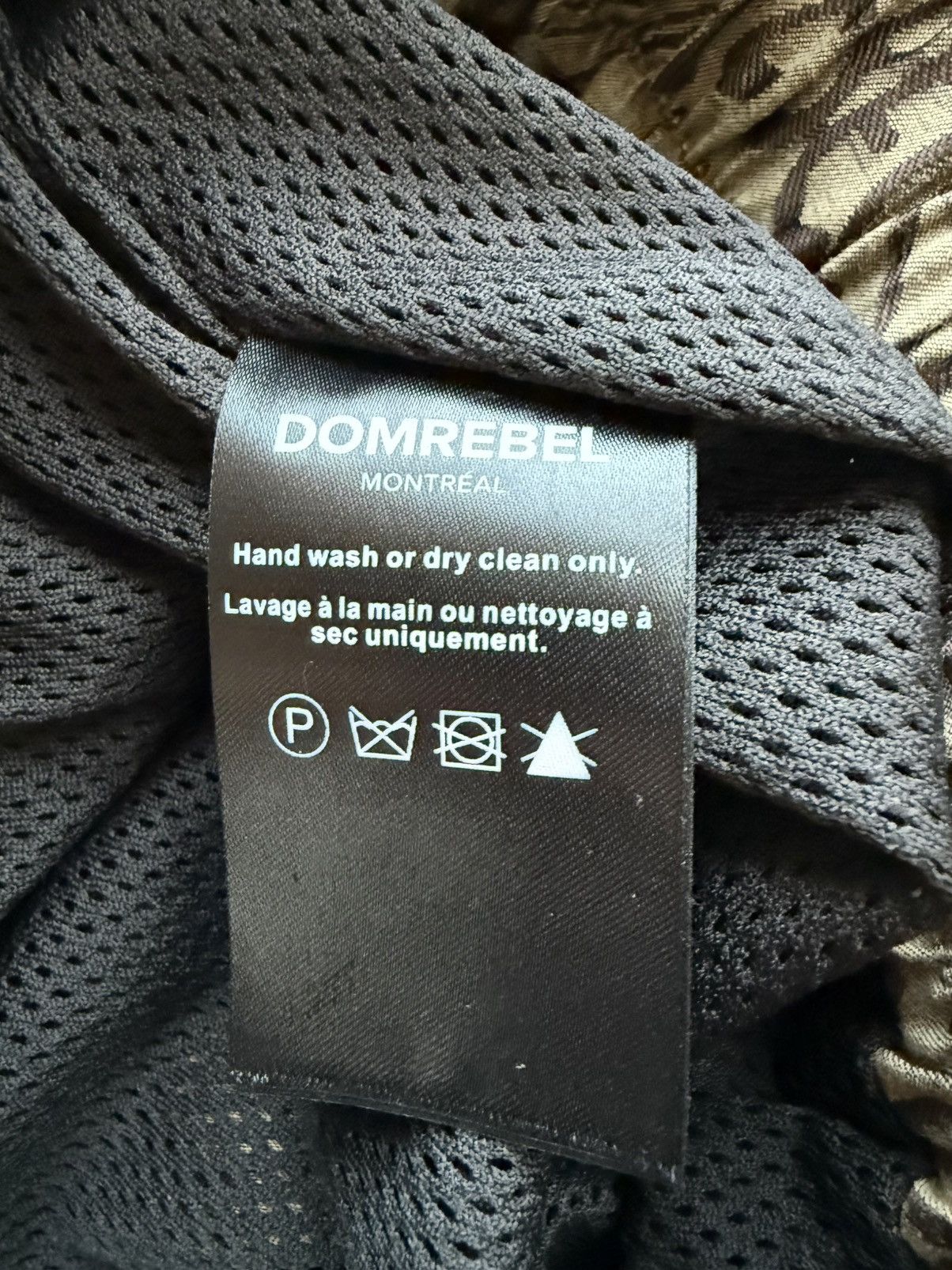 DOMREBEL DomRebel logo sweatsuit tracksuit flight outfit grail shorts Size US M / EU 48-50 / 2 - 23 Thumbnail
