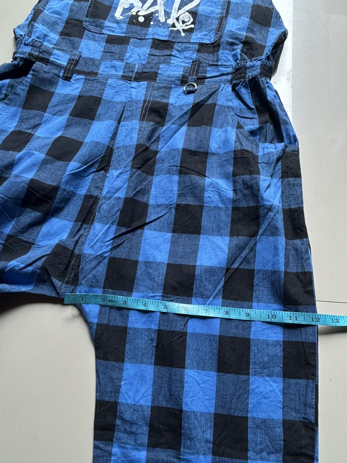 Hysteric Glamour Super Lovers Tokyo Blue Checkered Coverall Size US 32 / EU 48 - 21 Thumbnail