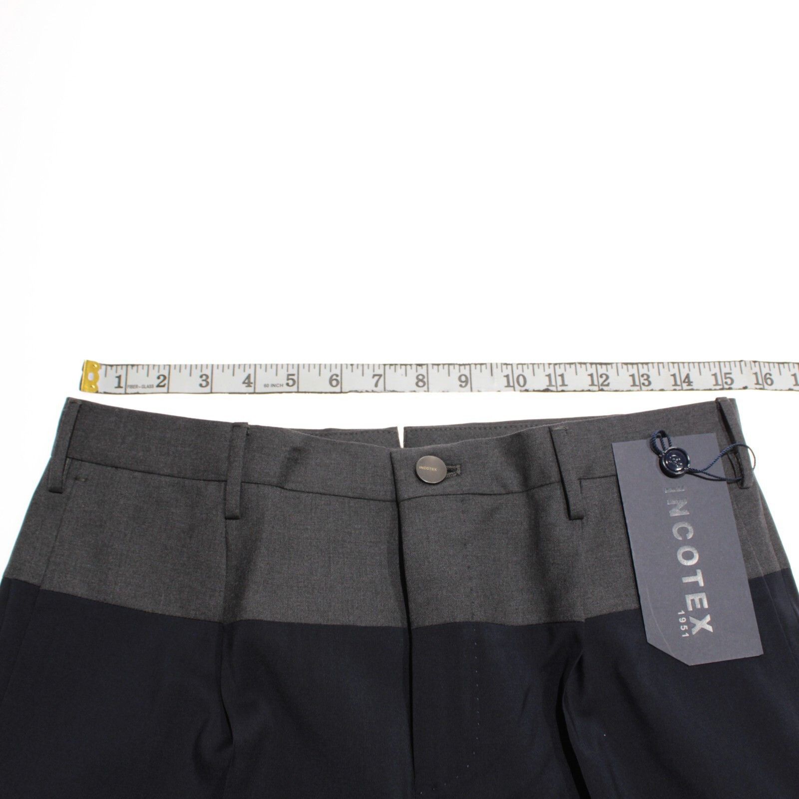 Incotex INCOTEX New with tags Dress Pants Size 30 US In Blue Size US 30 / EU 46 - 8 Thumbnail