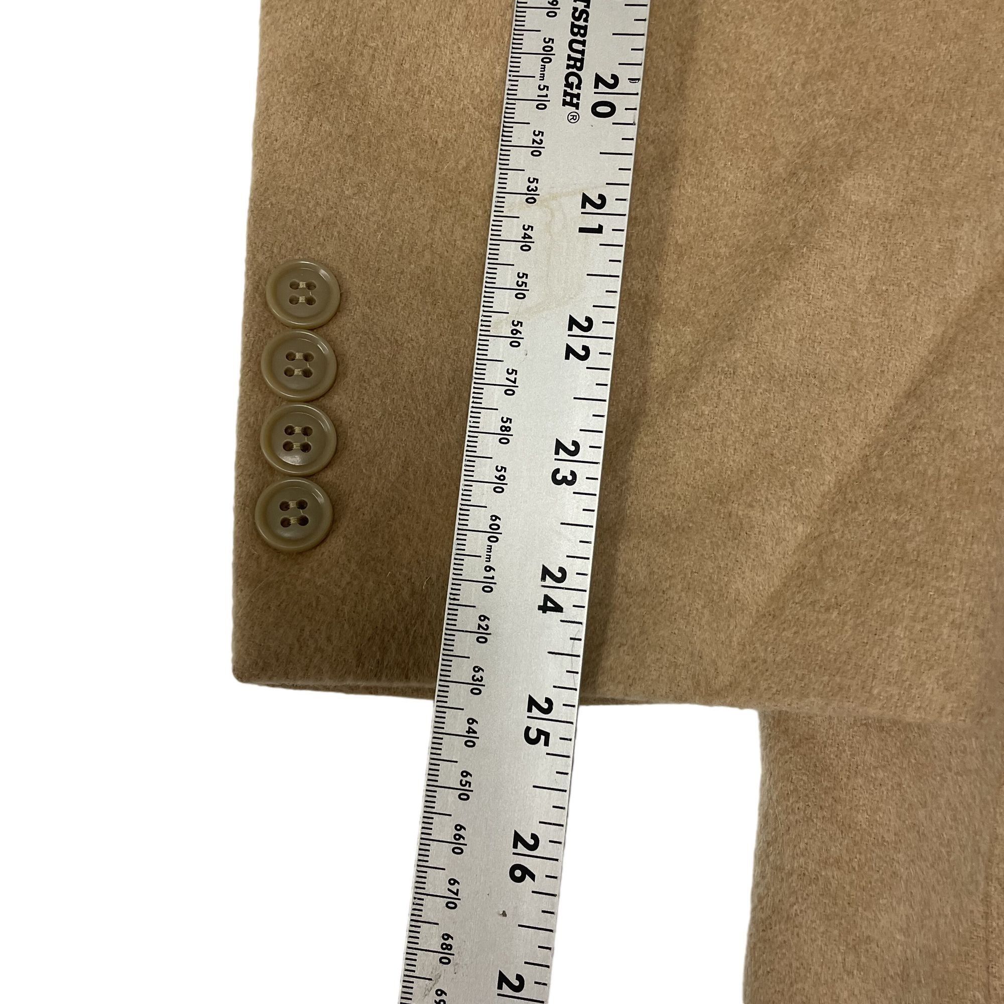 Other Vtg BESPOKE 100% CAMEL HAIR Sport Coat Tan Jacket Size 42R - 9 Thumbnail