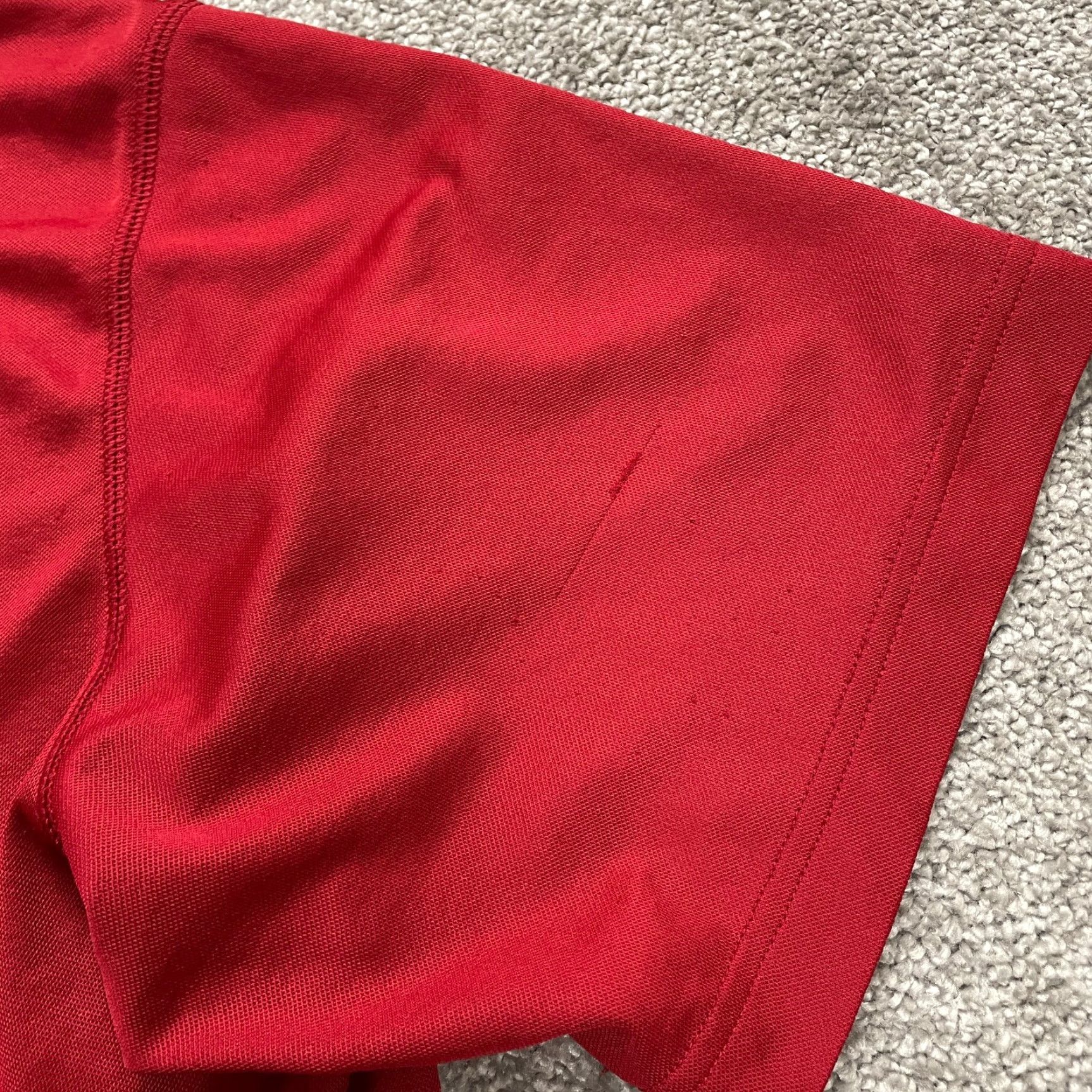 Vintage Columbia Meeker Peak Omni Wick T-Shirt Mens 2XL Red Crew Neck Short Sleeve Fish Outdoor Classic Logo Shirt Size US XXL / EU 58 / 5 - 7 Thumbnail