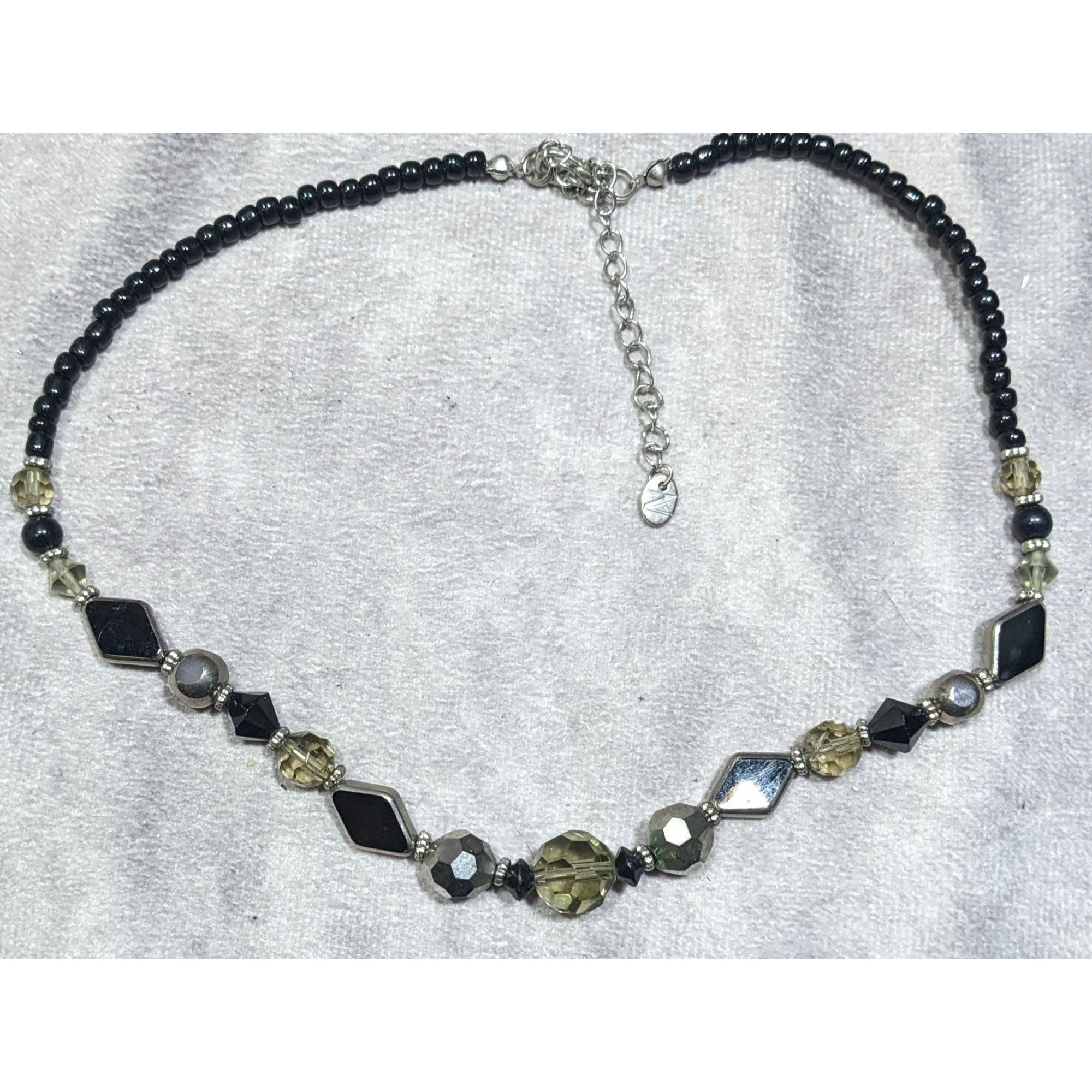 Nordstrom Nordstrom Corporate Goth Black And Silver Tone Necklace Size ONE SIZE - 5 Thumbnail