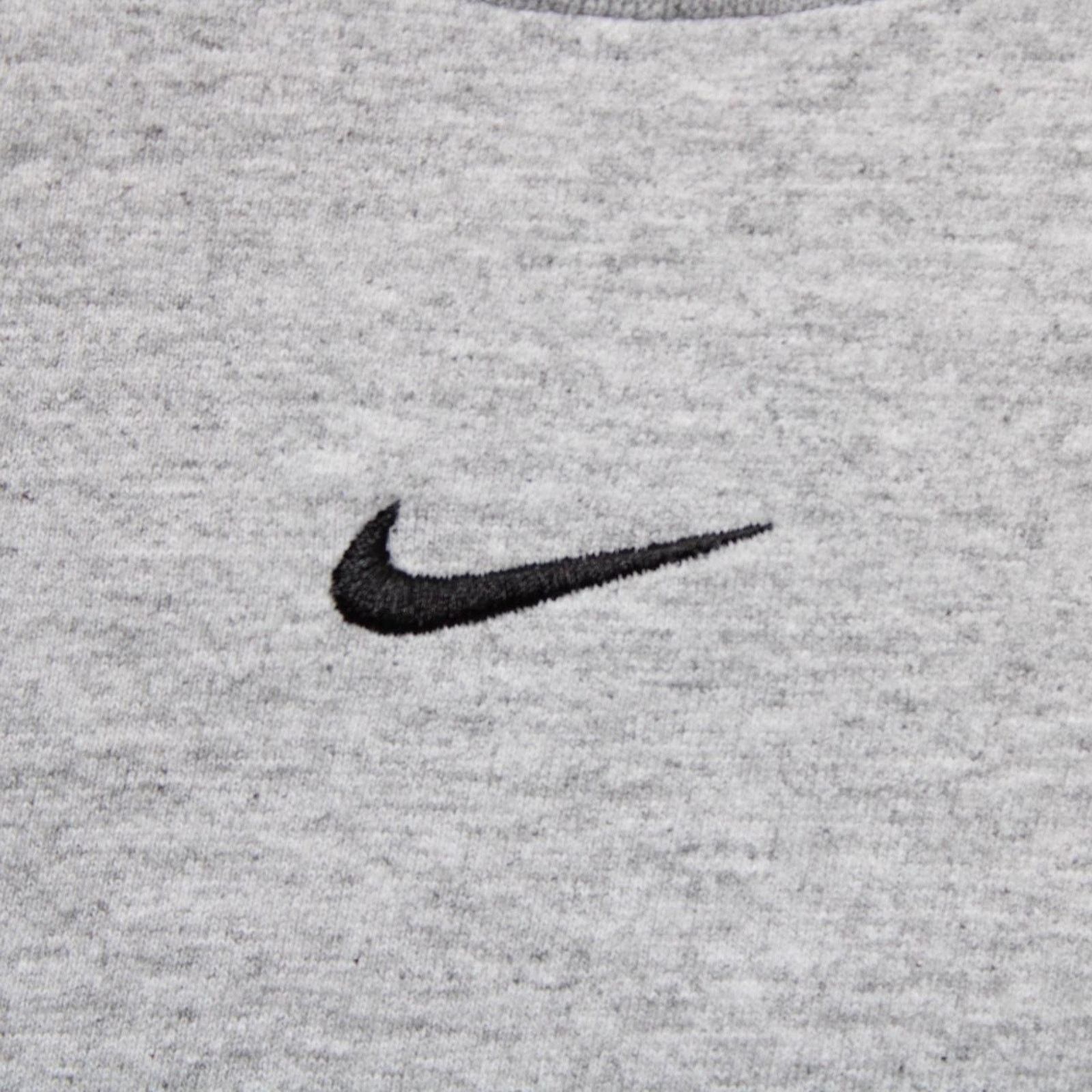 Nike Gray Vintage Y2K Nike Embroidered Swoosh Logo Long Sleeve Size US XL / EU 56 / 4 - 4 Thumbnail