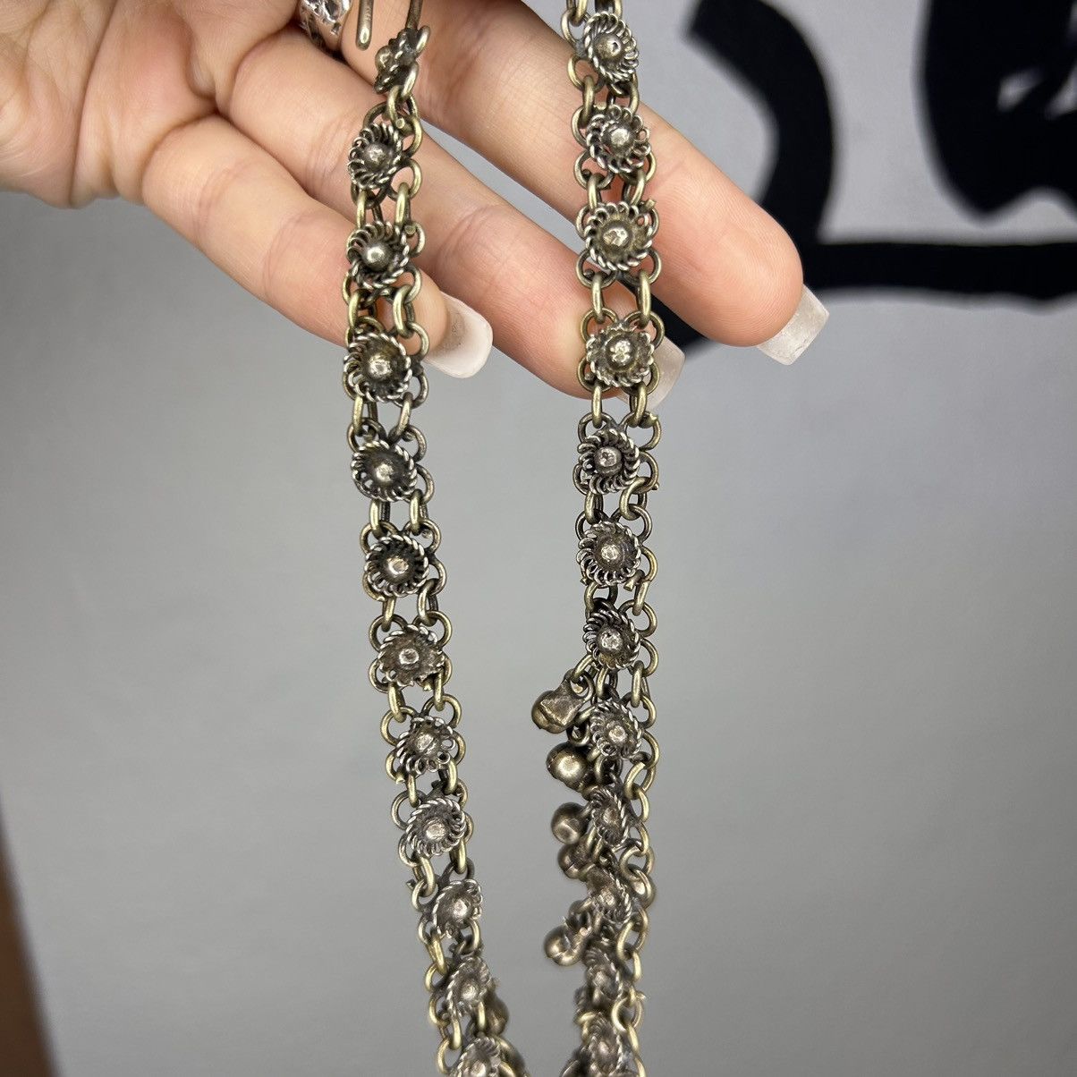 If Six Was Nine × Vintage Tribal Chain Mail Choker Size ONE SIZE - 8 Thumbnail