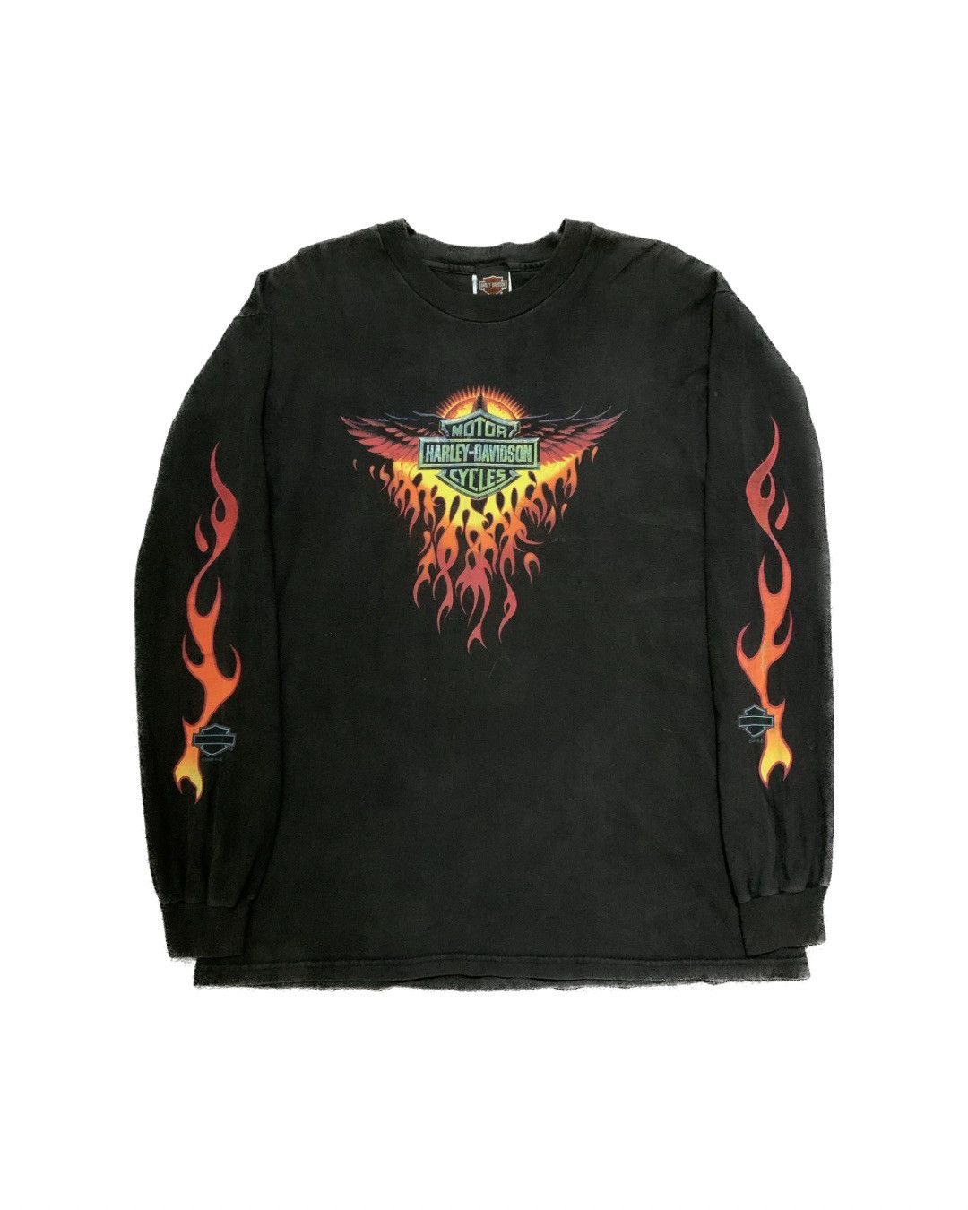 Harley Davidson 💎 Vintage Long Sleeve Harley Davidson 1998 Tee Size US L / EU 52-54 / 3 - 1 Thumbnail