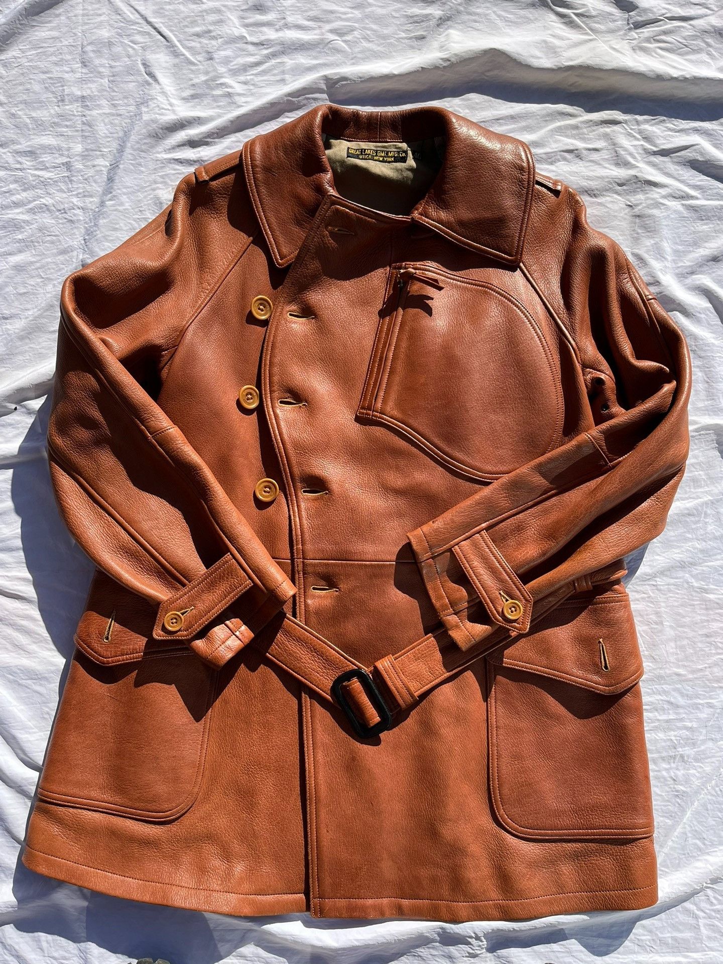 Freewheelers Freewheelers Arnold buckskin coat 2501-Nextarrow Size US XXS / EU 40 - 6 Thumbnail