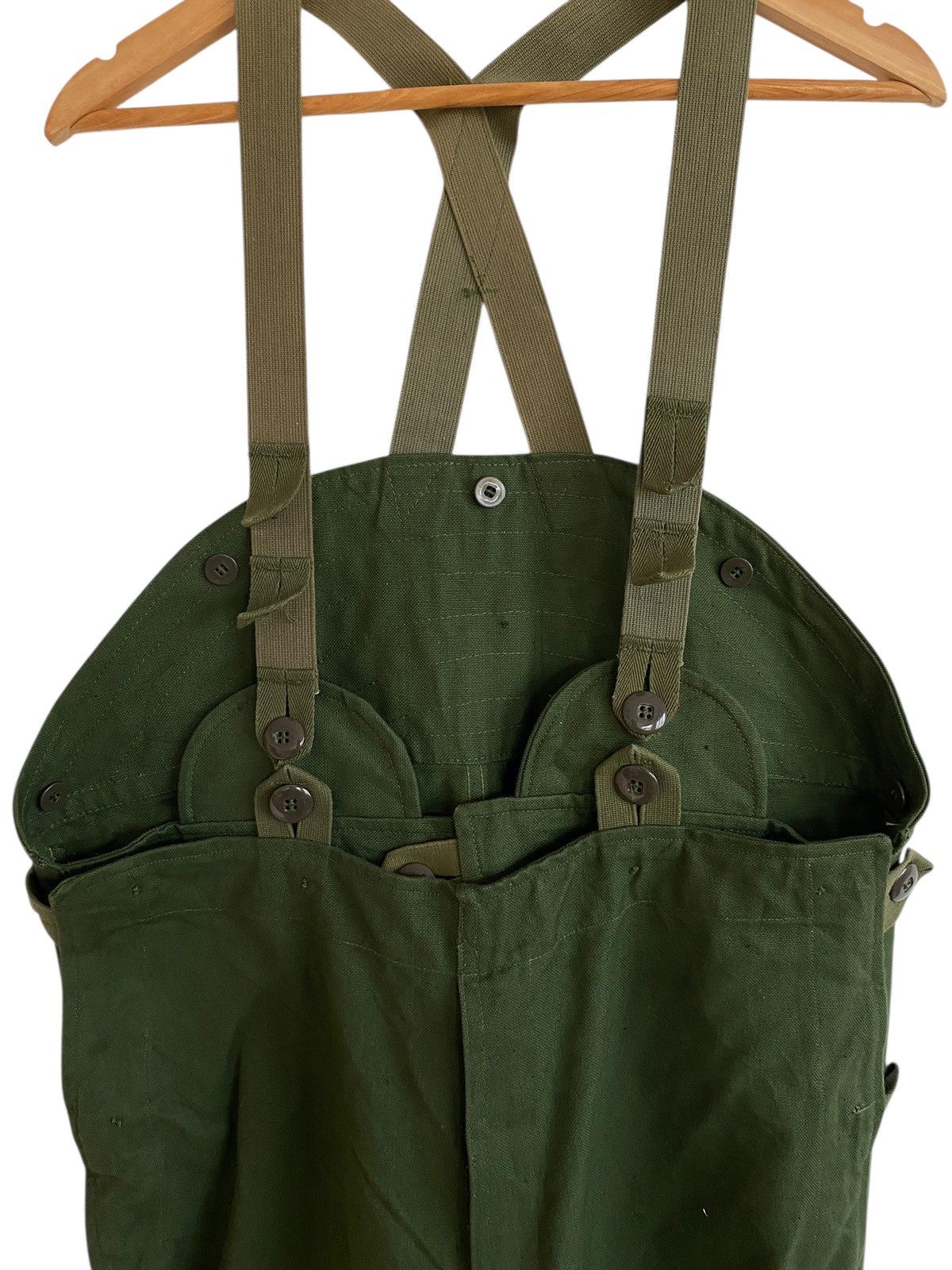 Vintage Vintage Army Swedish Overalls 1961s Size US 26 / EU 42 - 3 Thumbnail