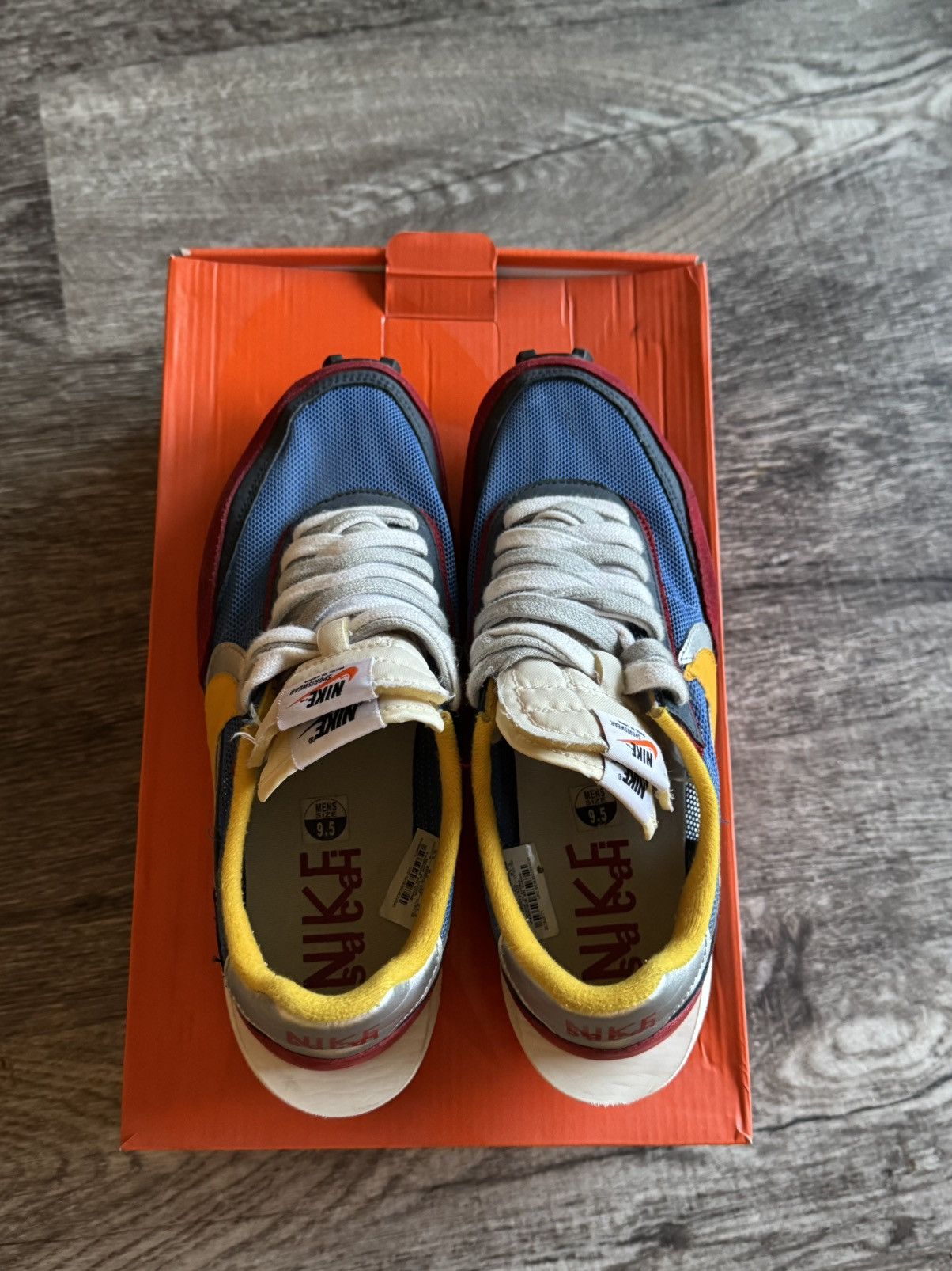Nike Nike x sacai LDWaffle Varsity Blue Size US 9.5 / EU 42-43 - 5 Thumbnail