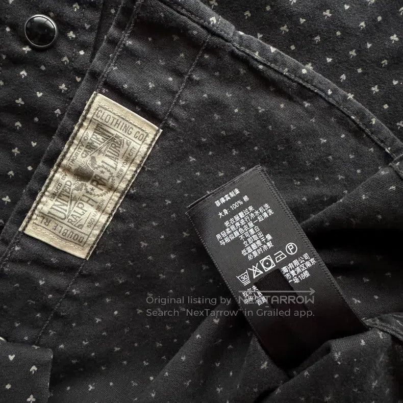 RRL Ralph Lauren RRL Ralph Lauren Black Poker Western Shirt Size US M / EU 48-50 / 2 - 5 Thumbnail